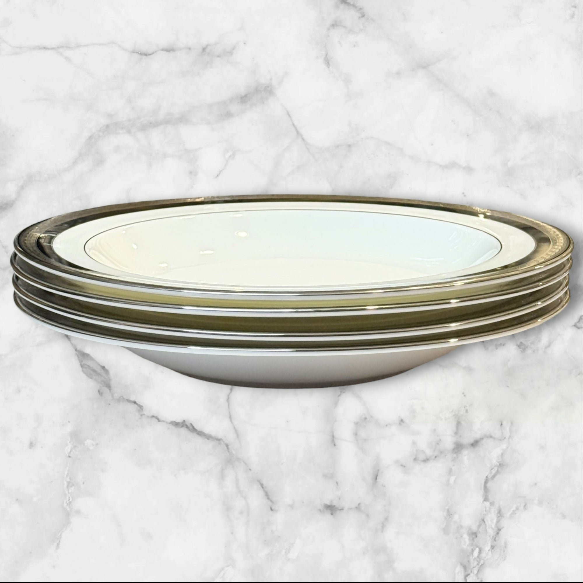 Waterford Colleen Soup Pasta Bowls | Set of 4 | Excellent Condition