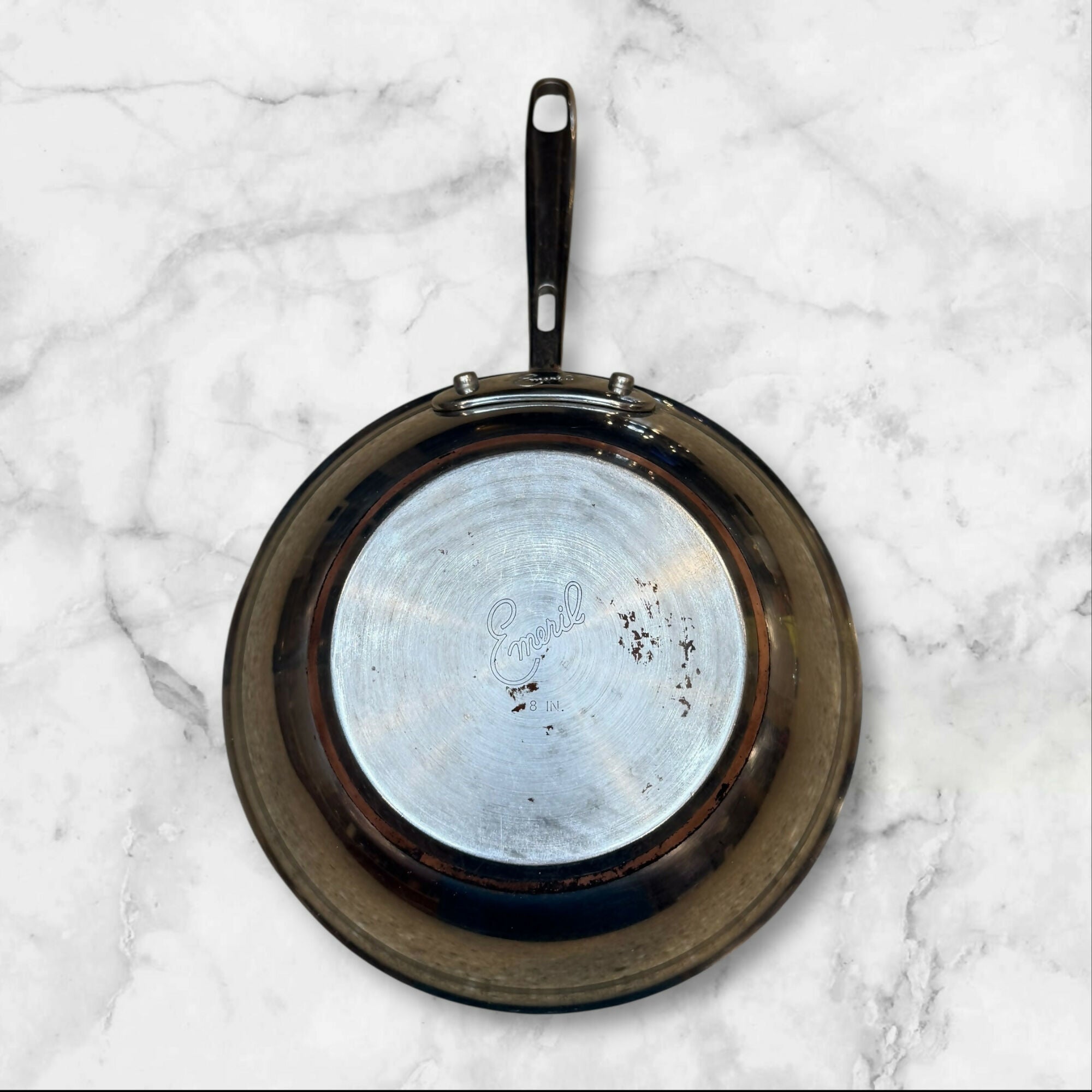 Emeril Stainless Steel Copper Core Fry Pan | 8” Skillet | Good Condition