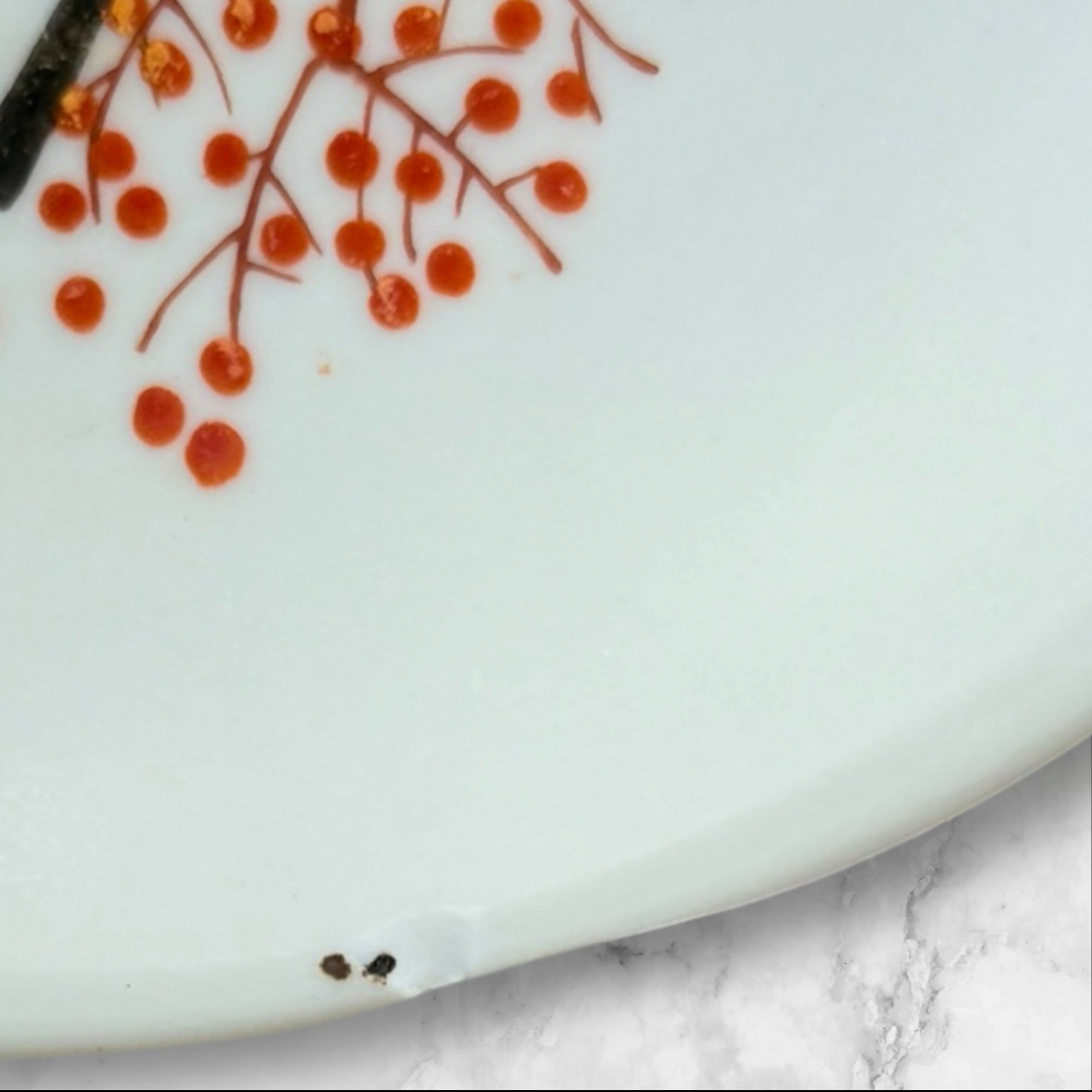Vintage Japanese Bird & Floral Porcelain Bowls | Set of 4 | Great Condition