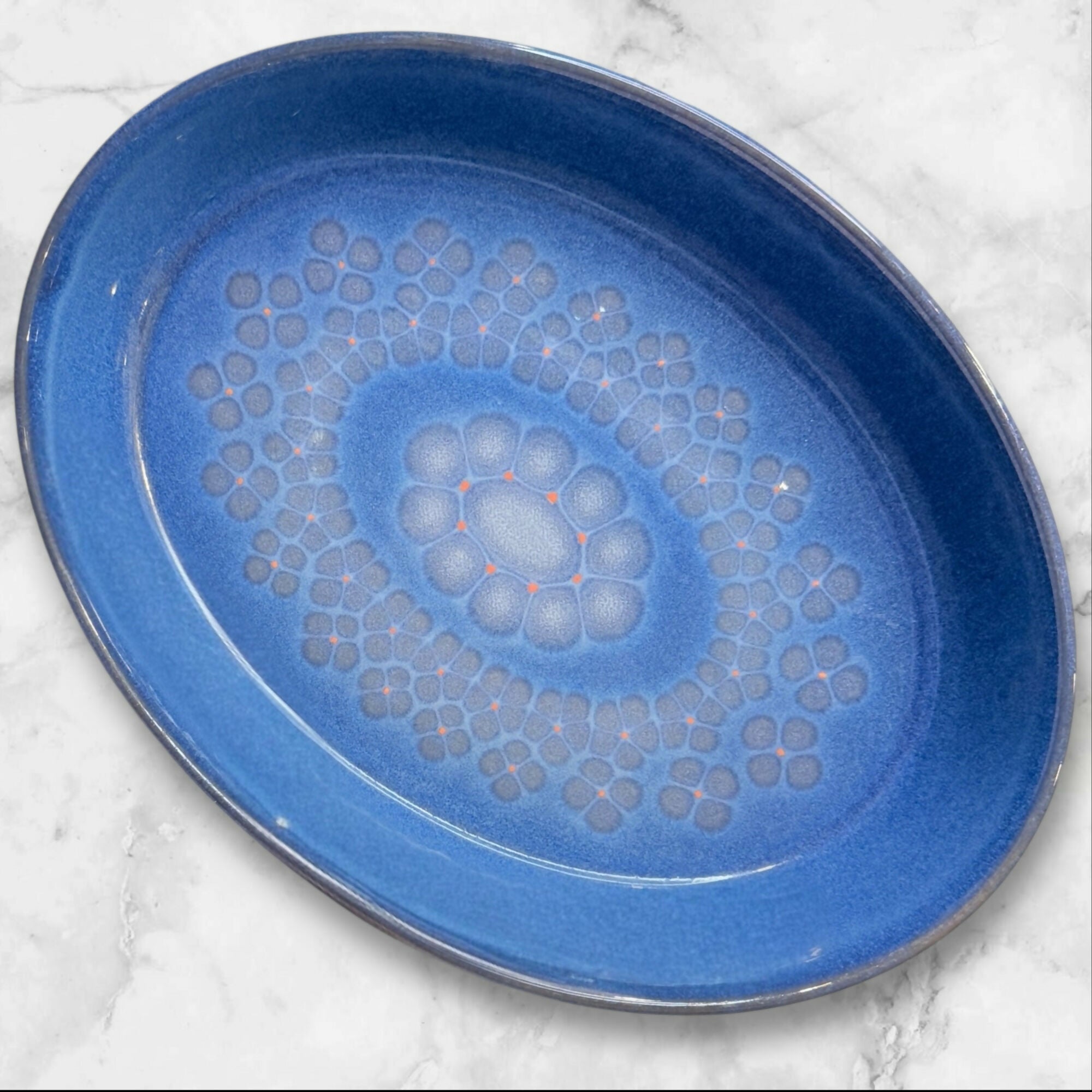 Denby Langley Midnight Oval Baker 11” | Excellent Condition