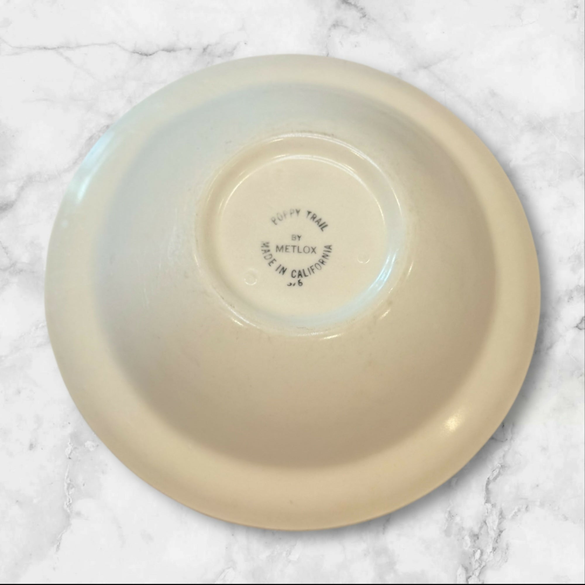 Metlox Poppytrail Antique Grape White Bowls | Set of 4 | Great Condition