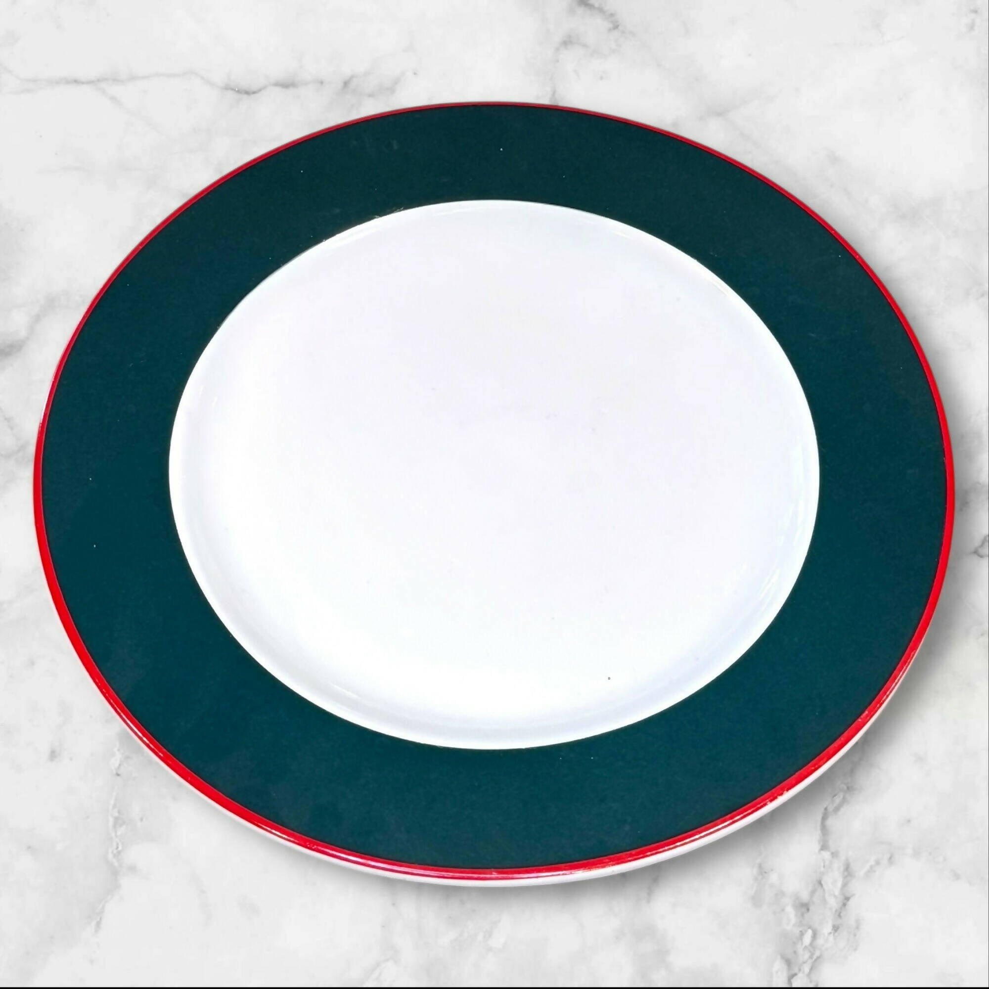 Furio Contemporary Casuals Poinsettia Dinner Plates | Set of 4 | Great Condition