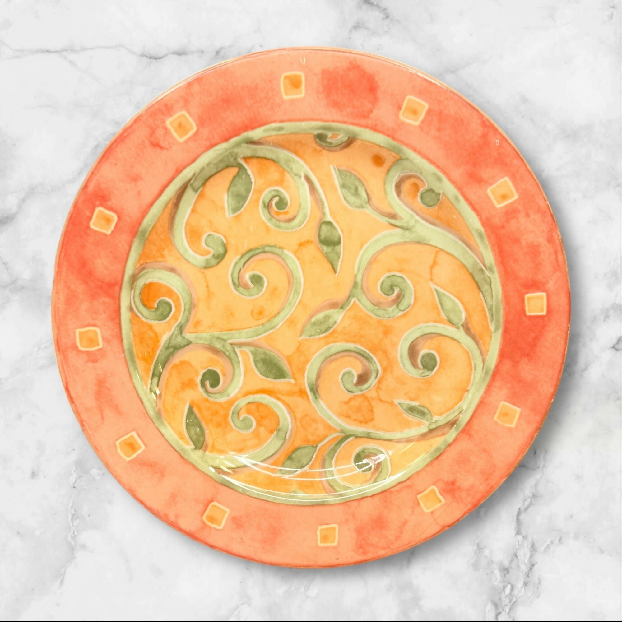Interiors PTS Catalina Salad Plates | Set of 4 | Excellent Condition