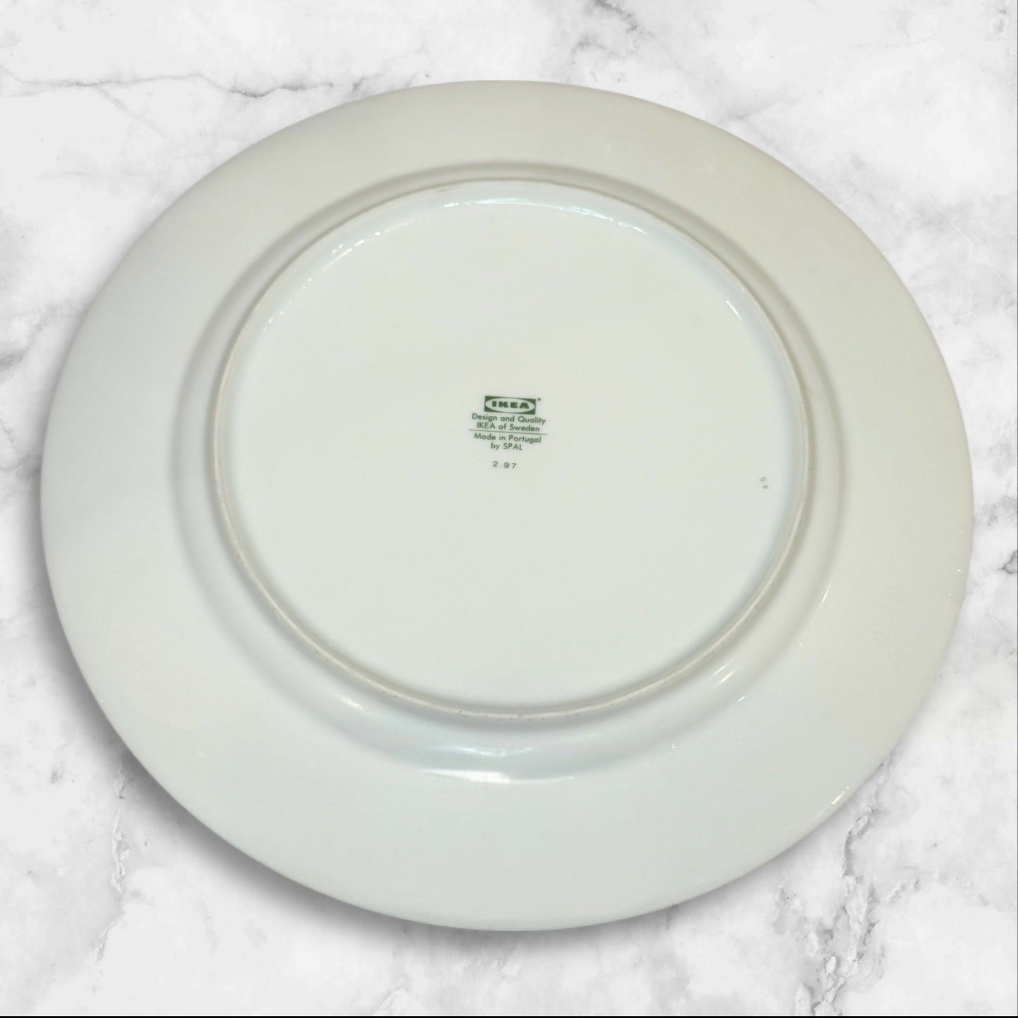 Vintage IKEA Portugal Striped Dinner Plates Set of 4 | Great