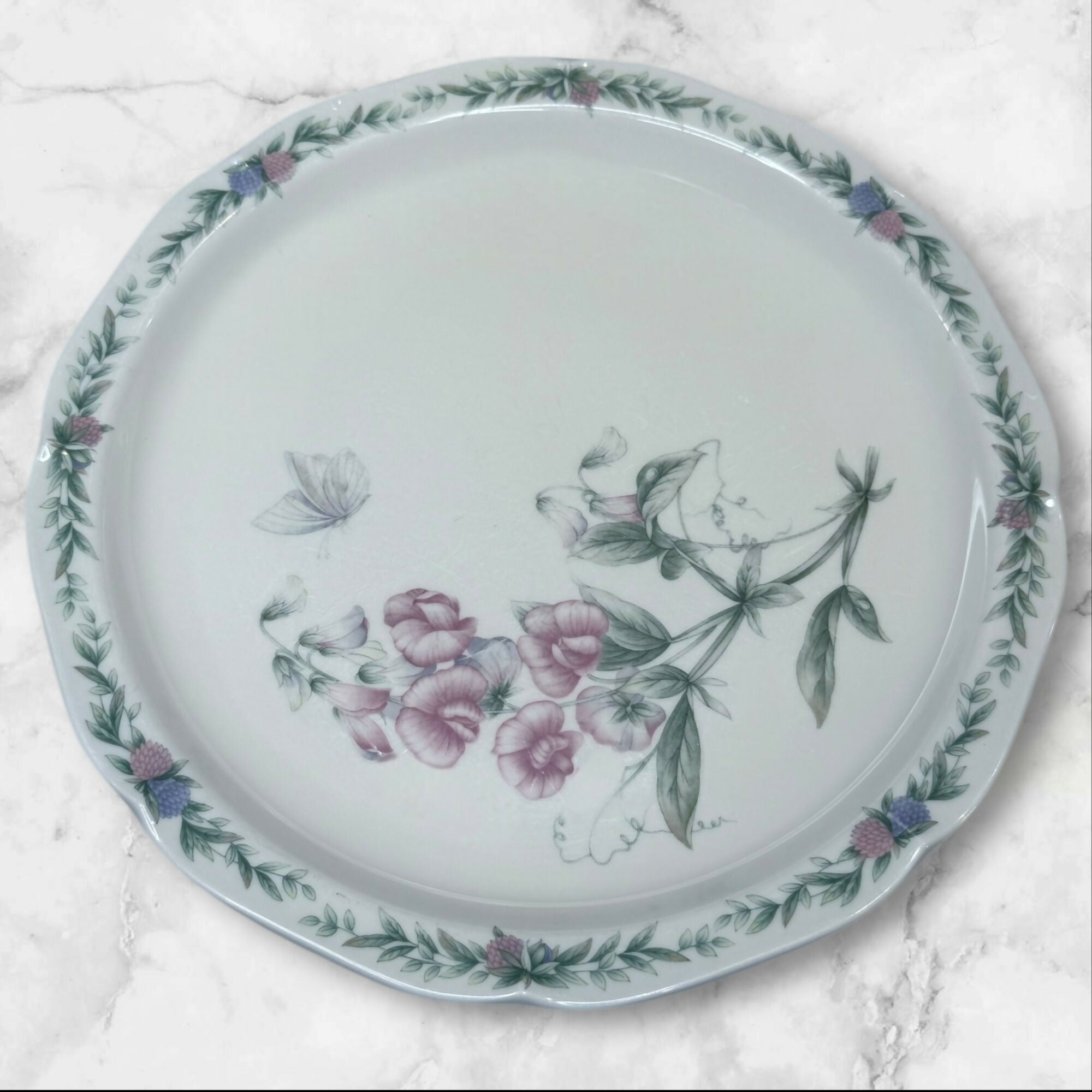 Noritake Conservatory Floral Dinner Plates | Set of 4 | Excellent Condition