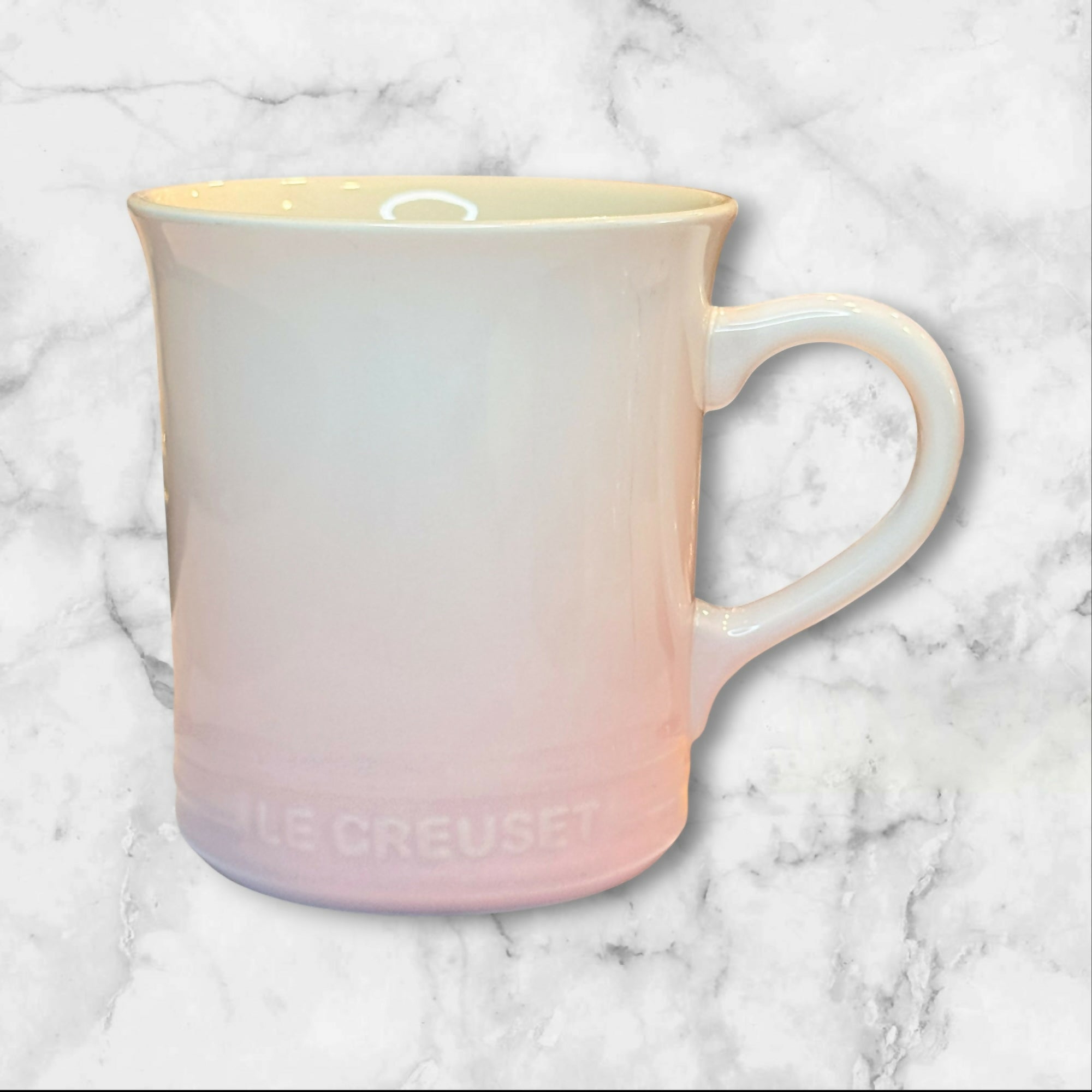 Le Creuset Vancouver Stoneware Mugs Assorted Colors | Set of 4 | Excellent Condition