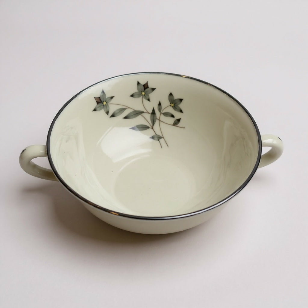 Lenox Princess Flat Cream Soup Bowl & Cup | Vintage Fine China | Excellent Condition