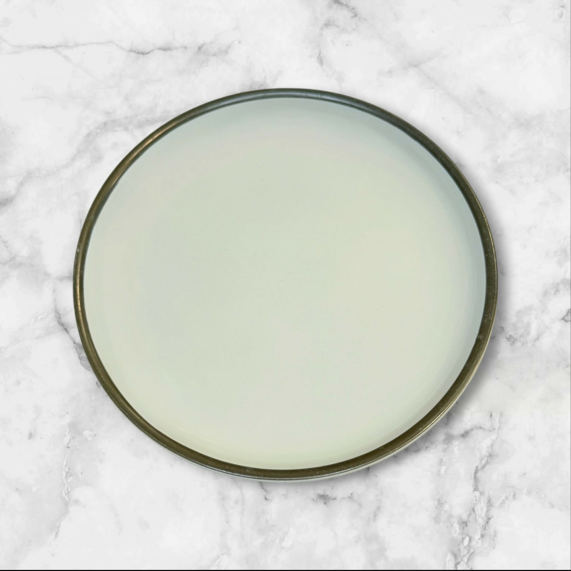 Denby Langley Camelot Dark Green Dinner Plates | Set of 4 | Stoneware | Great Condition