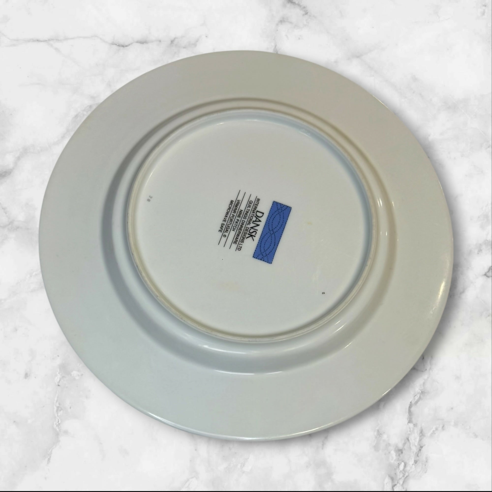Dansk Nine Patch Dinner Plates Set of 5 | Great Condition | Portugal