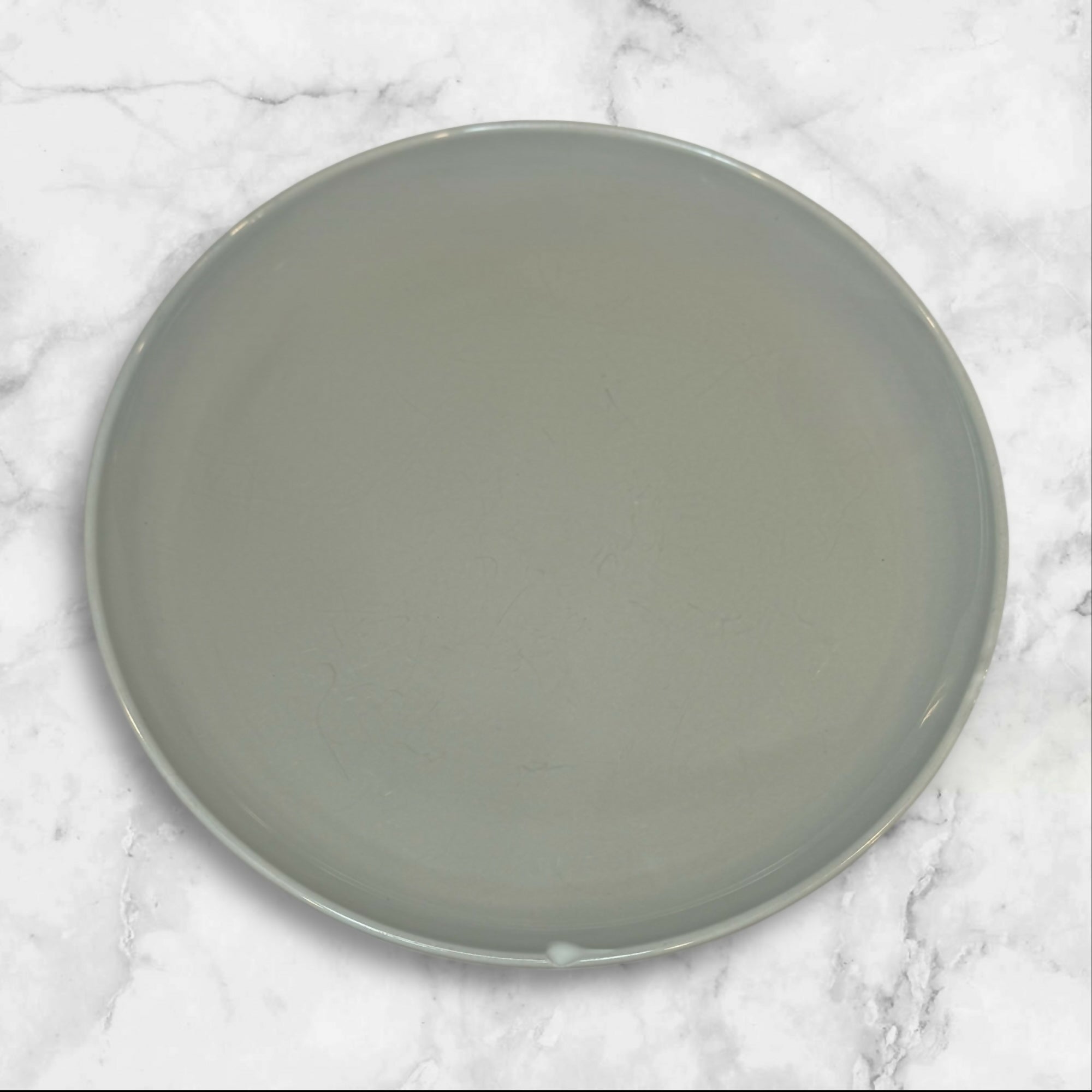 Crate & Barrel Logan Gray Dinner Plates | Set of 4 | Martin Hunt | Good Cond