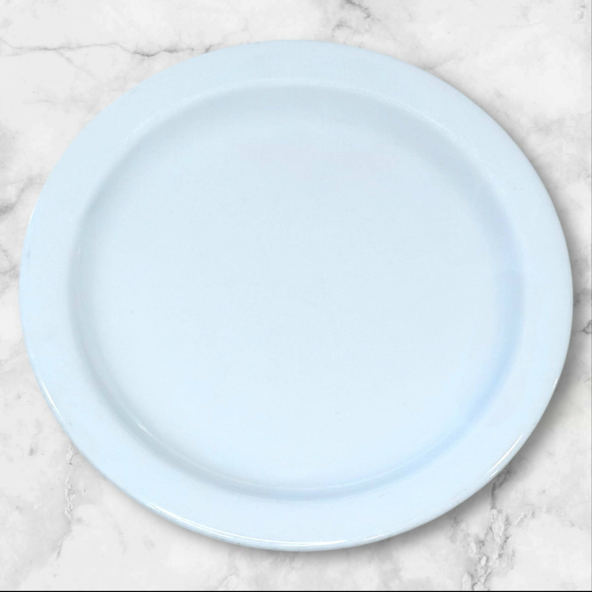 Tuxton White Porcelain Salad Plates | Set of 6 | Great Condition