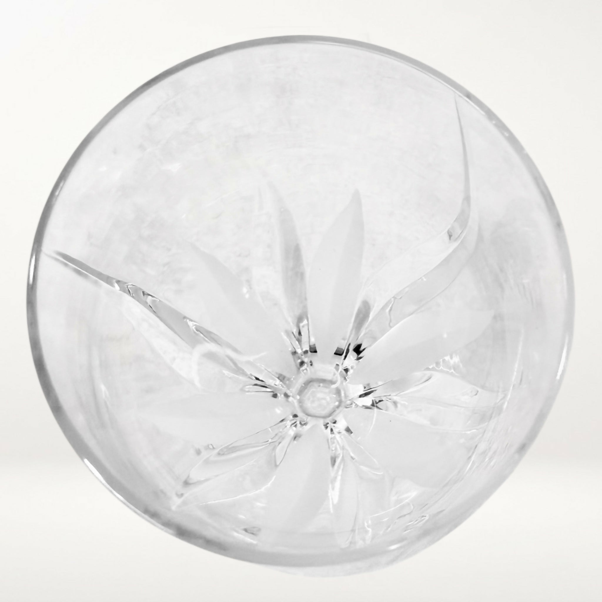 Mikasa Flame D’Amore Crystal Goblets | Set of 4 | Excellent Condition