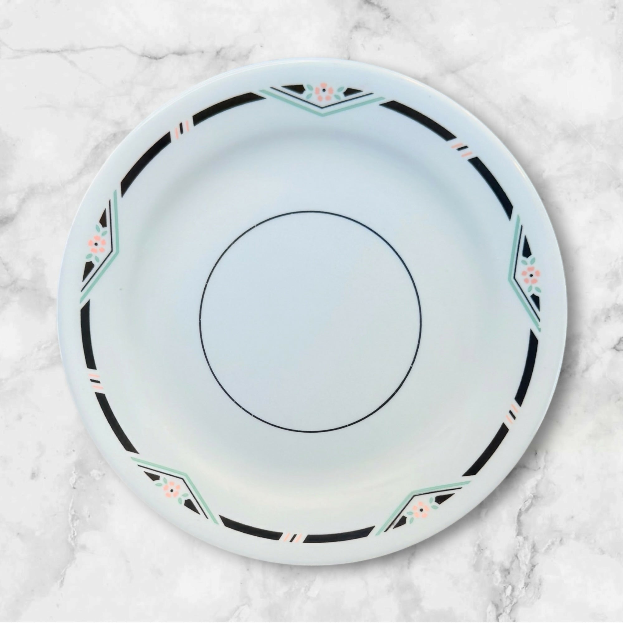 Corelle Zenith Salad Plates Set of 4 Great Condition