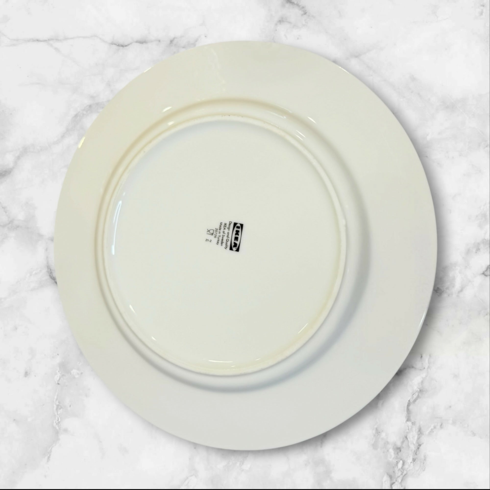 IKEA OFANTLIG Dinner Plates Set of 5 | Made In Turkey | EUC