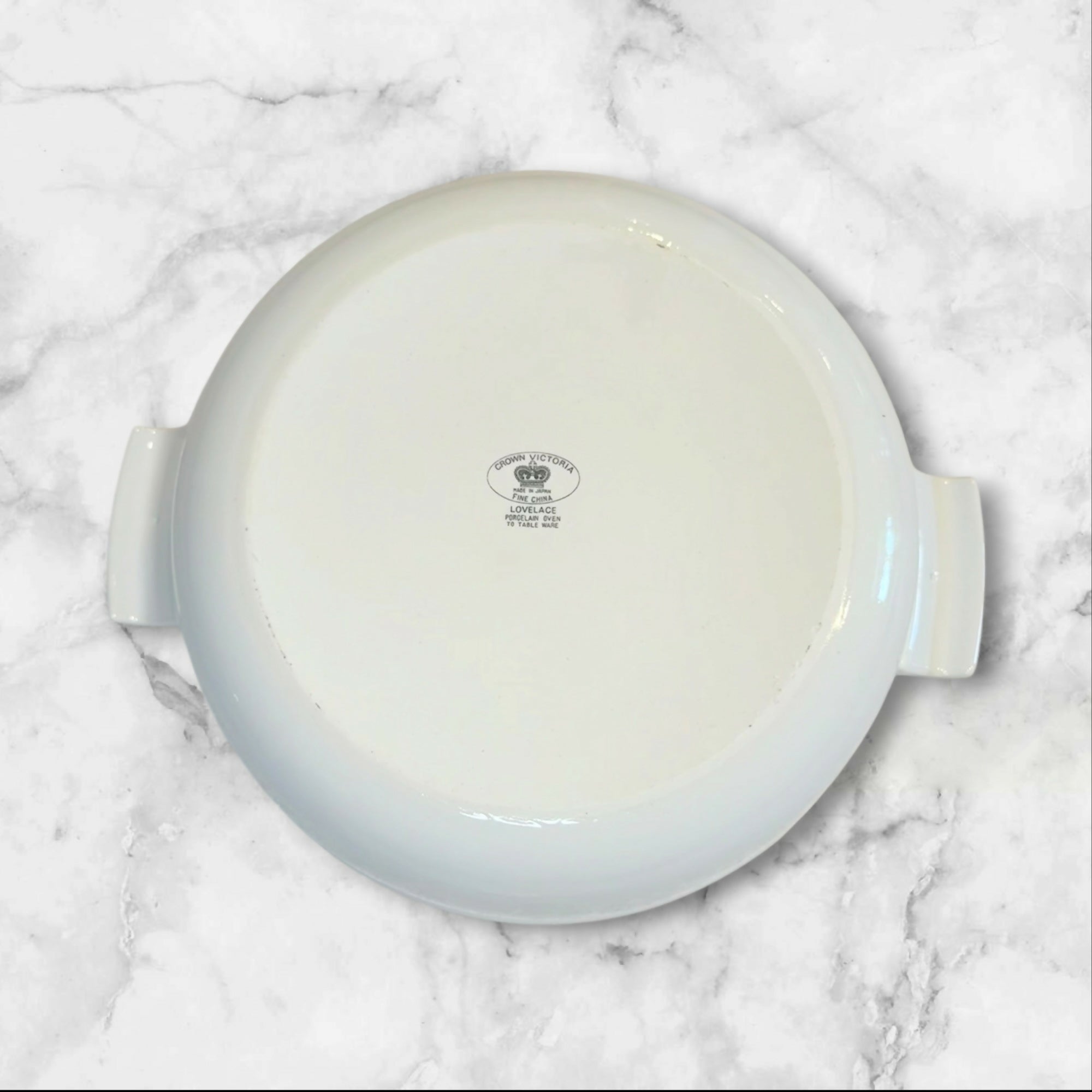 Crown Victoria Lovelace 2 Qt Covered Casserole Japan | Gently Used