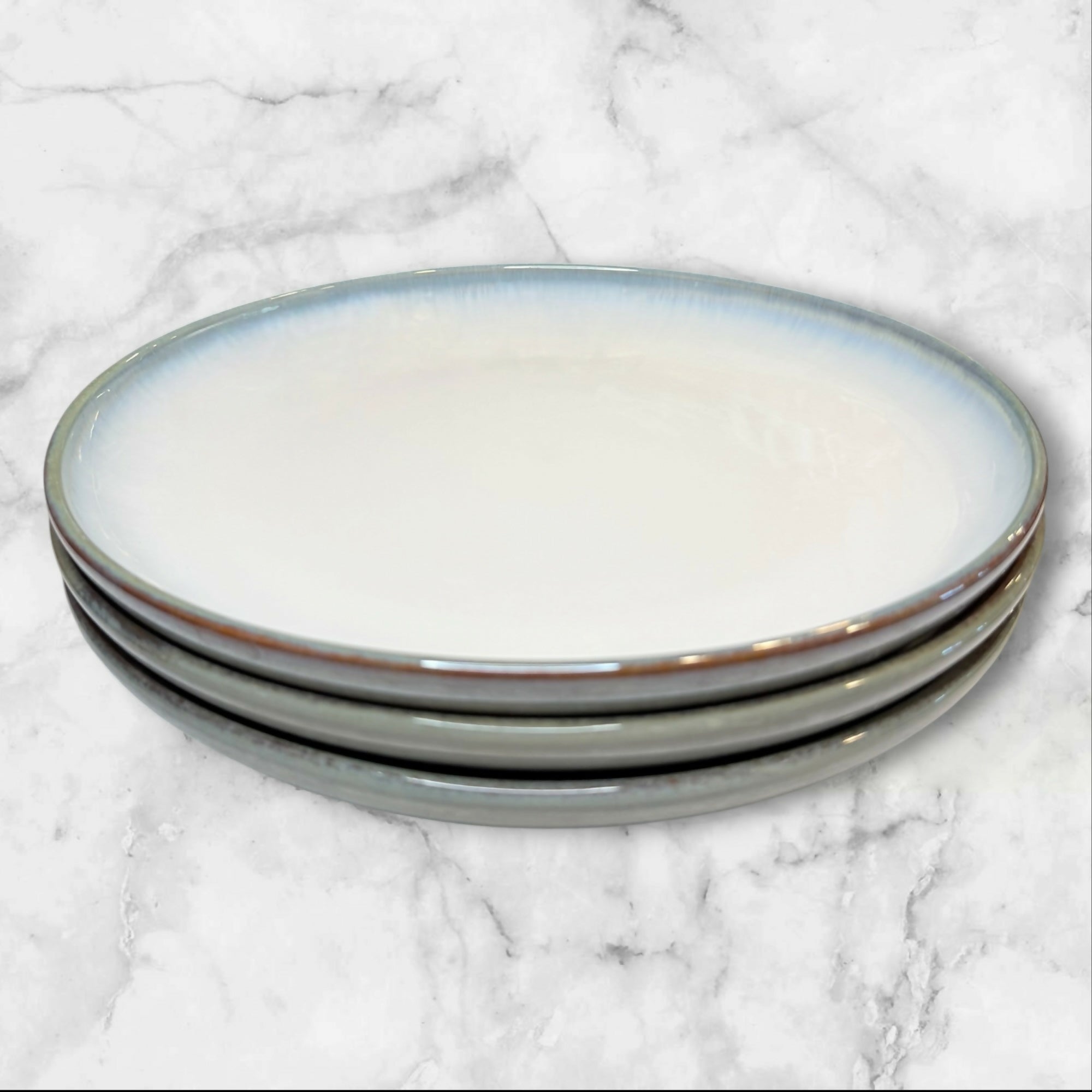 Sango Concepts Avocado Dinner Plates | Set of 3 | Good Condition