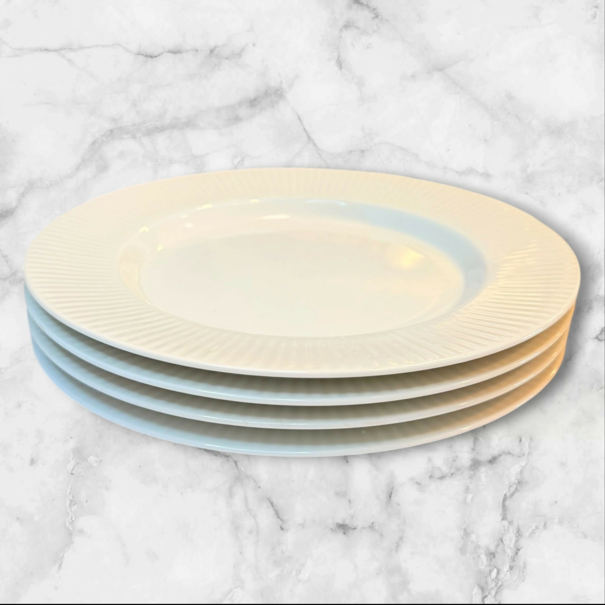 Dansk Rondure Rice Salad Plates | Set of 4 | Excellent Condition