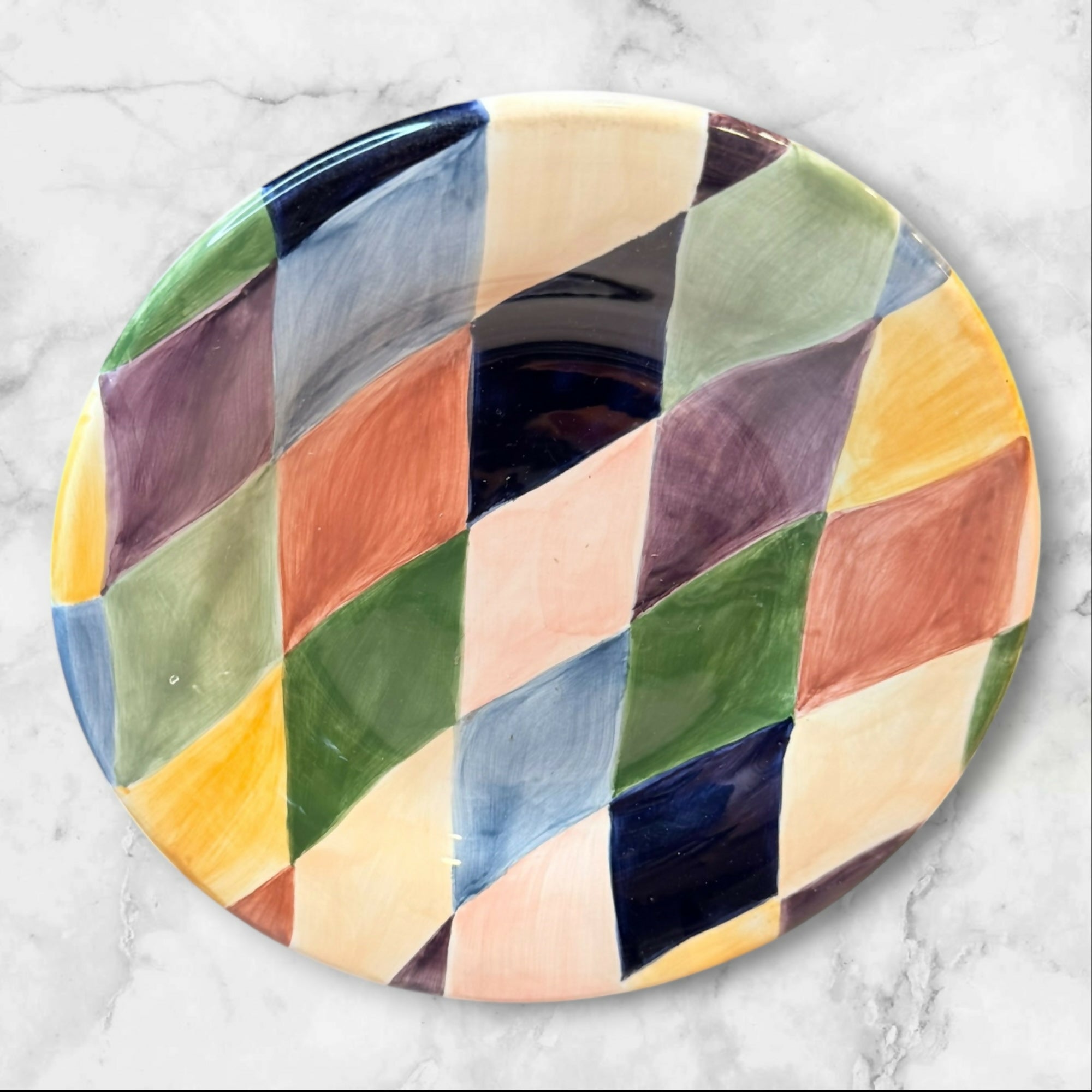 Tabletops Unlimited Carnival Dinner & Salad Plates | Set of 8 | Great Condition
