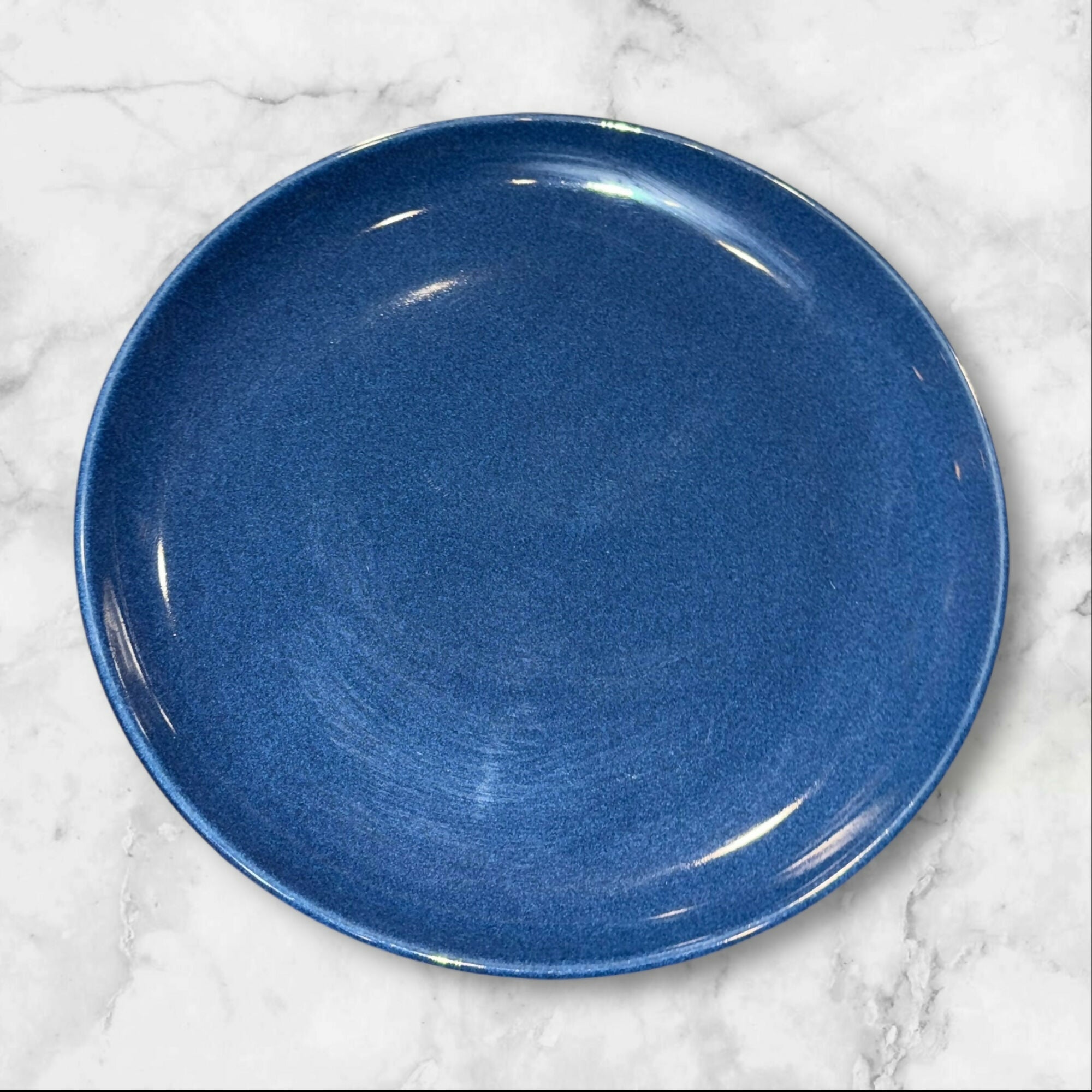 Crate & Barrel Coast Blue Dinner Plates | Set of 5 | 11 3/8” | Great Condition