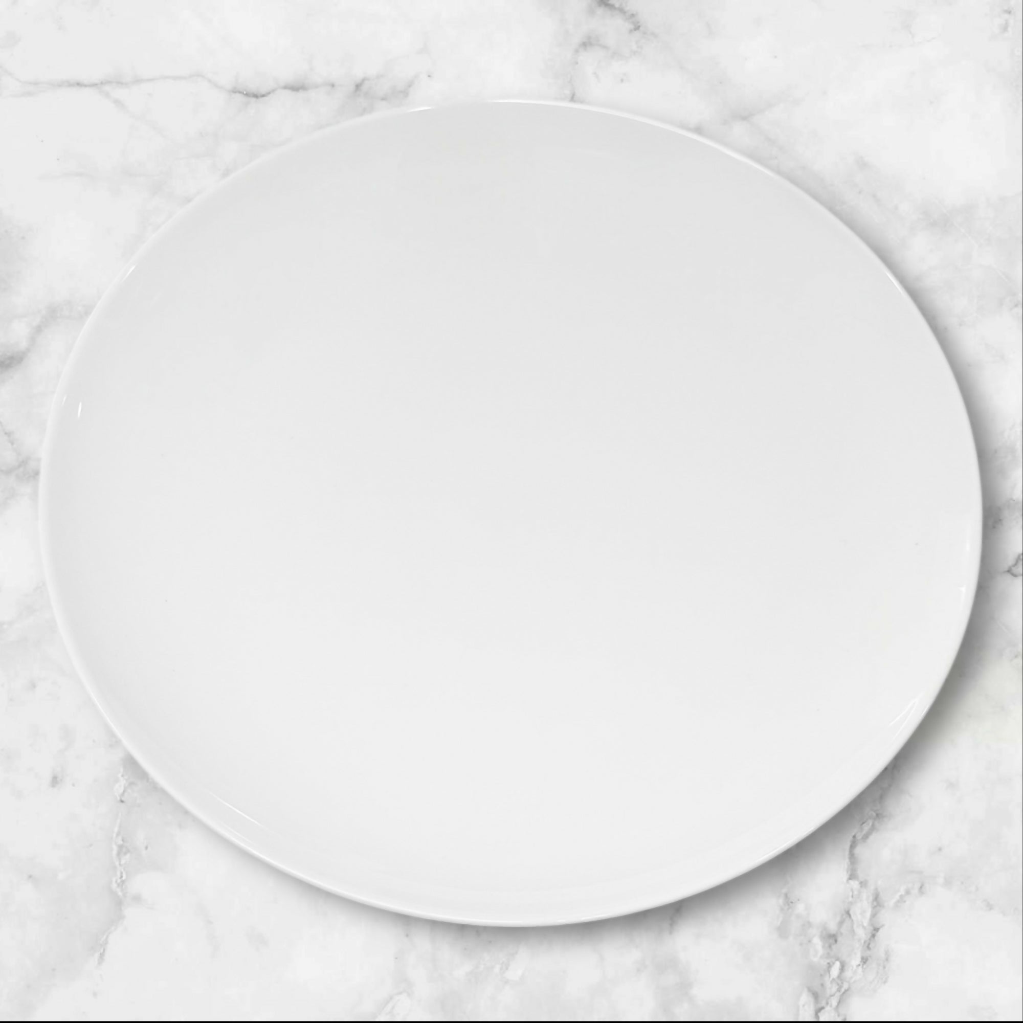 Crate & Barrel White Salad Plates | Set of 4 | Excellent Condition