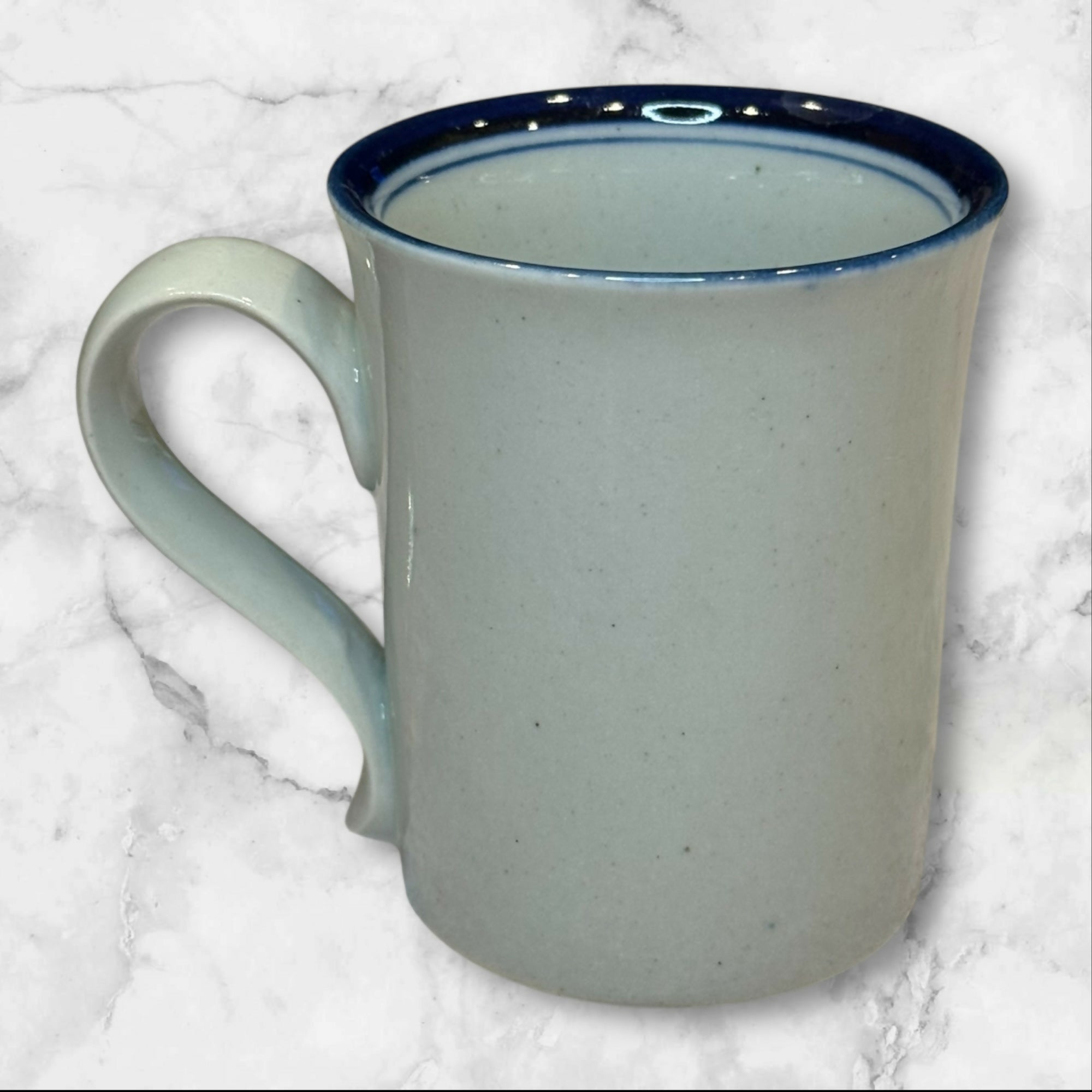 Dansk Blue Mist Stoneware Coffee Mugs | Set of 3 | Excellent Condition