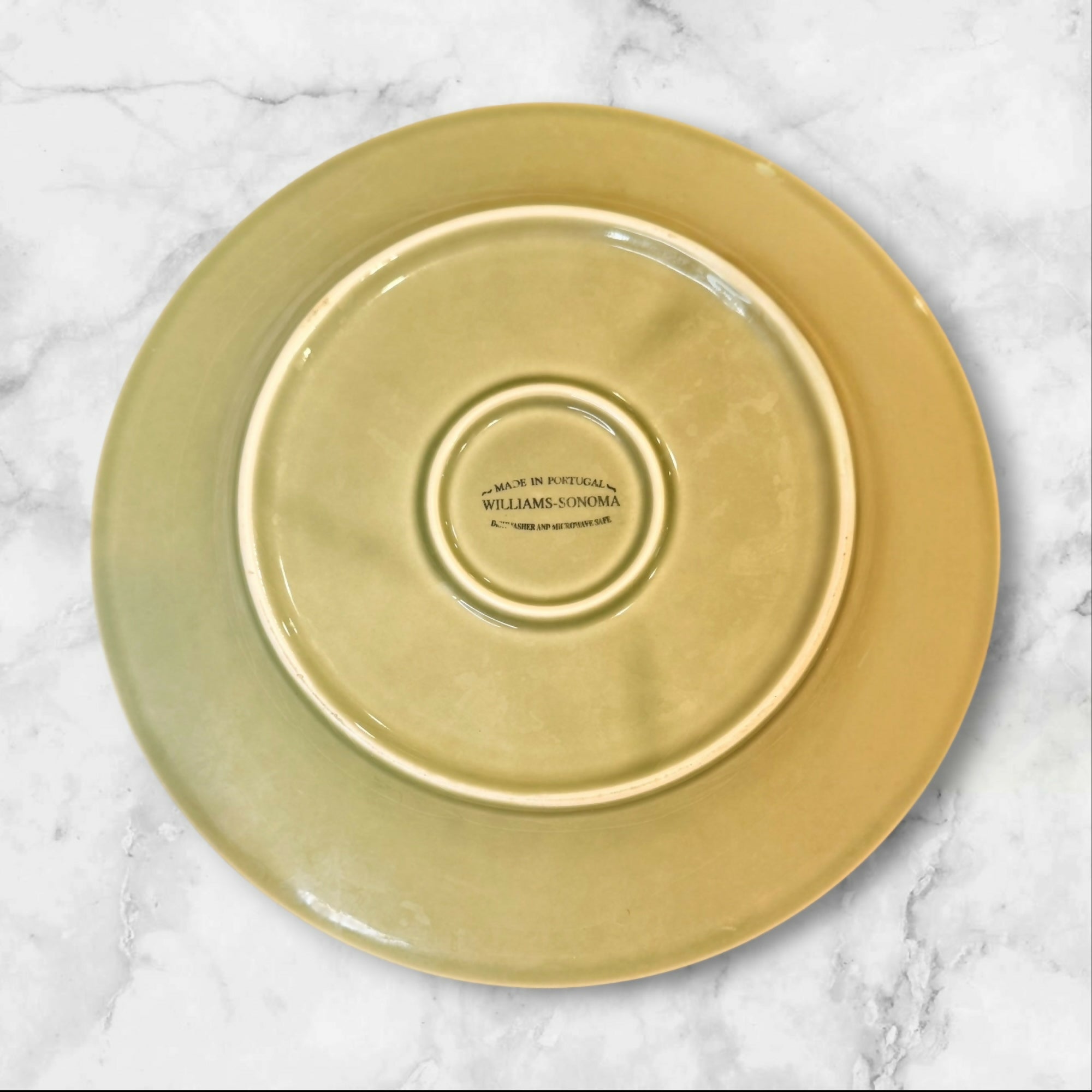 Williams Sonoma Belvedere Sage Dinner Plates | Set of 6 | Gently Used