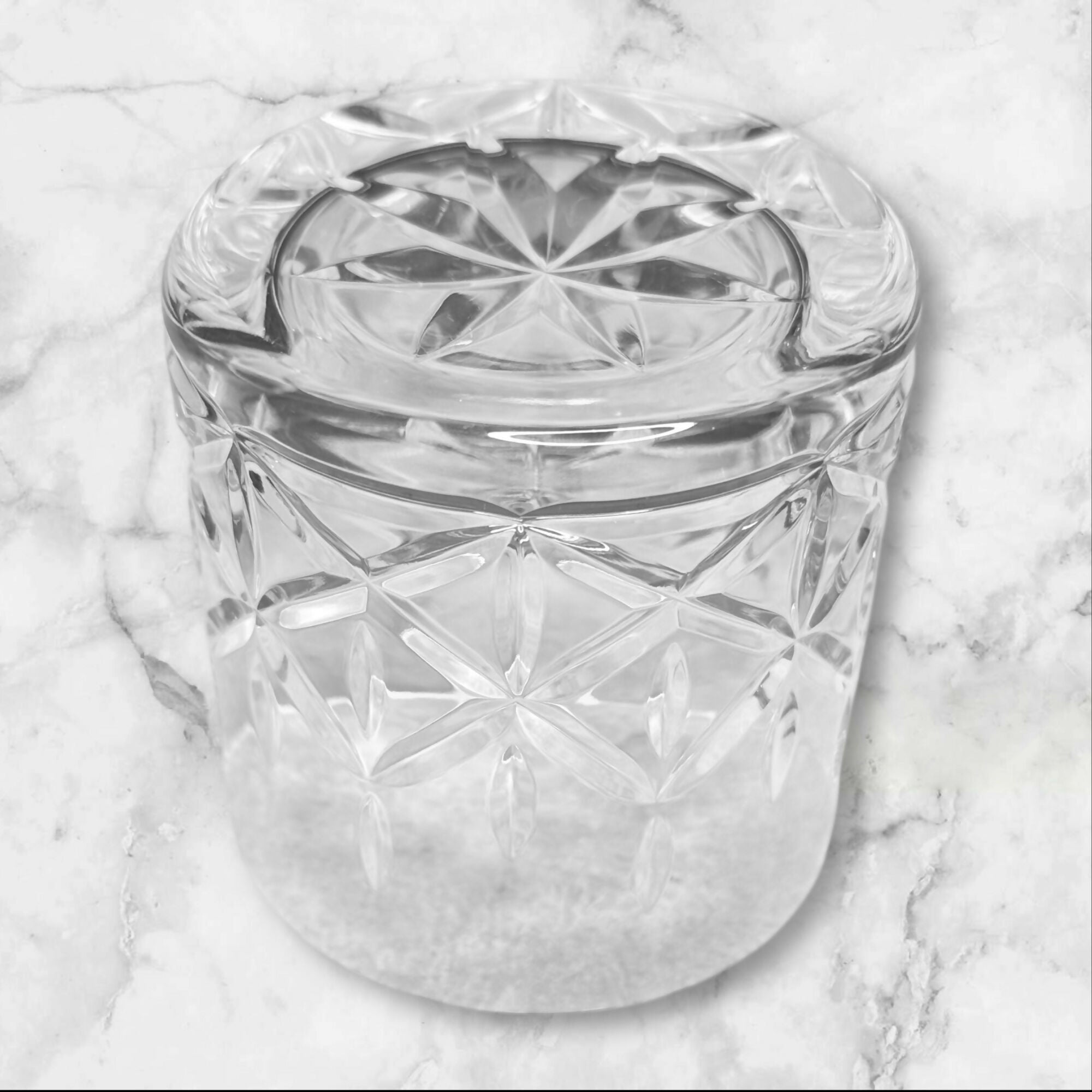 Block Olympic Crystal DOF Glasses | Set of 2 | Excellent Condition