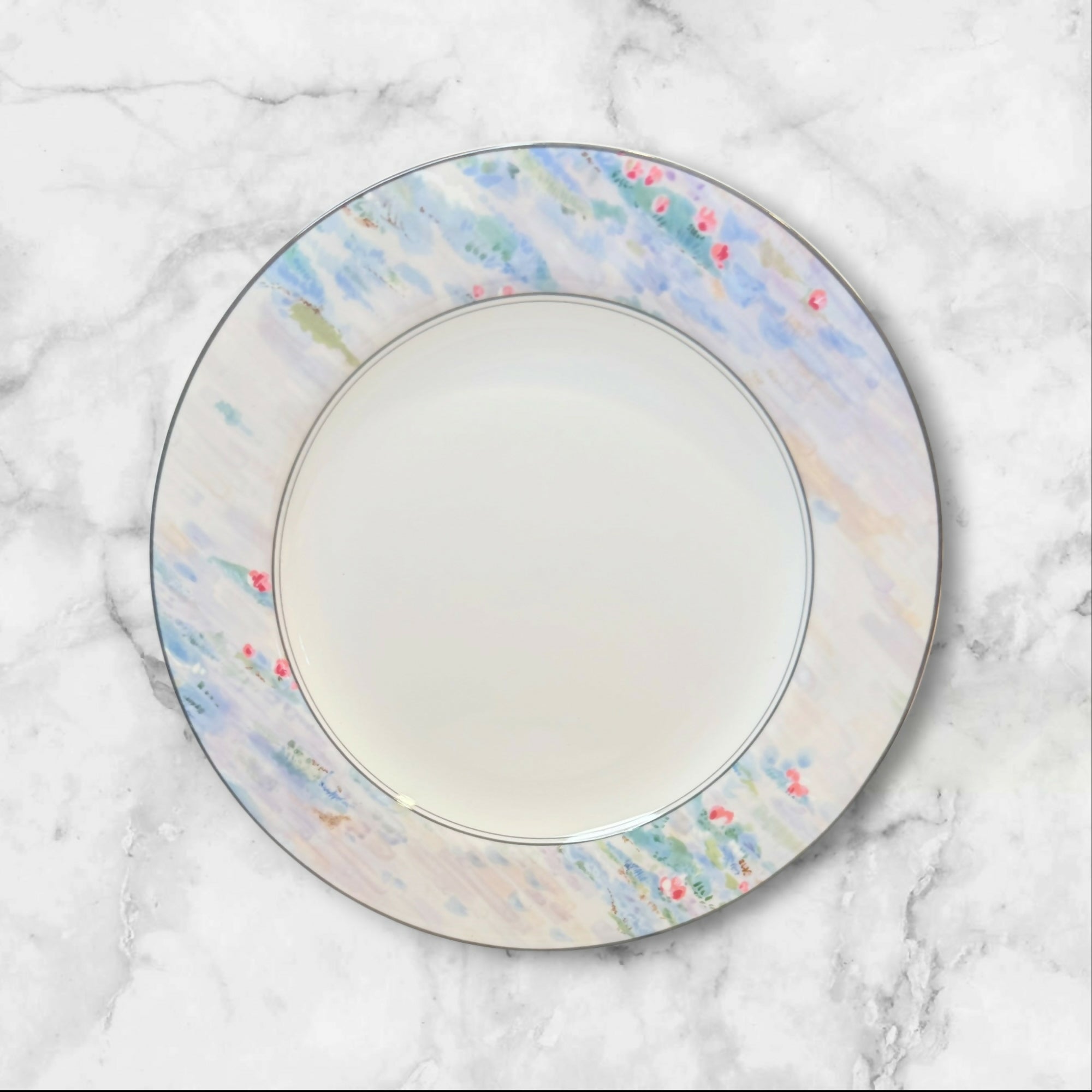 Mikasa Monet Salad Plates Set of 5 Japan Excellent Condition