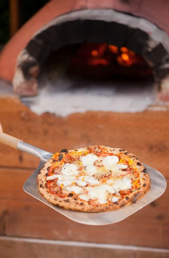 Anygleam 30x35cm Inch Pizza Spatula With Wooden Handle Bakeware Kitchen Tools Oxidation
