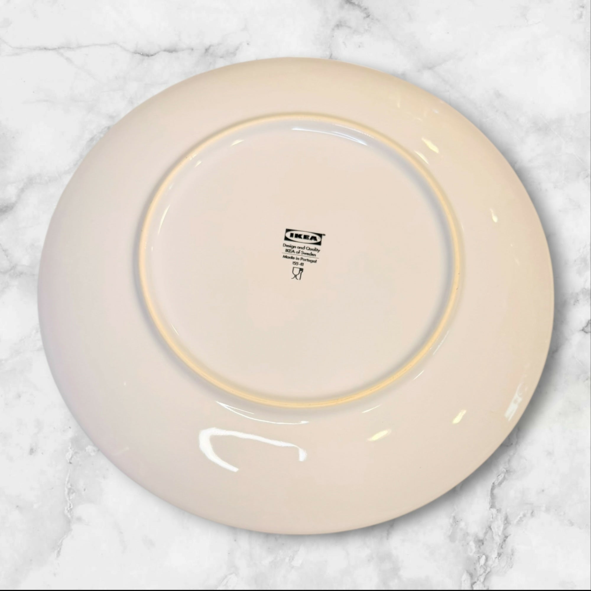 IKEA Vintage Portugal Floral Dinner Plates | Set of 4 | Excellent Condition
