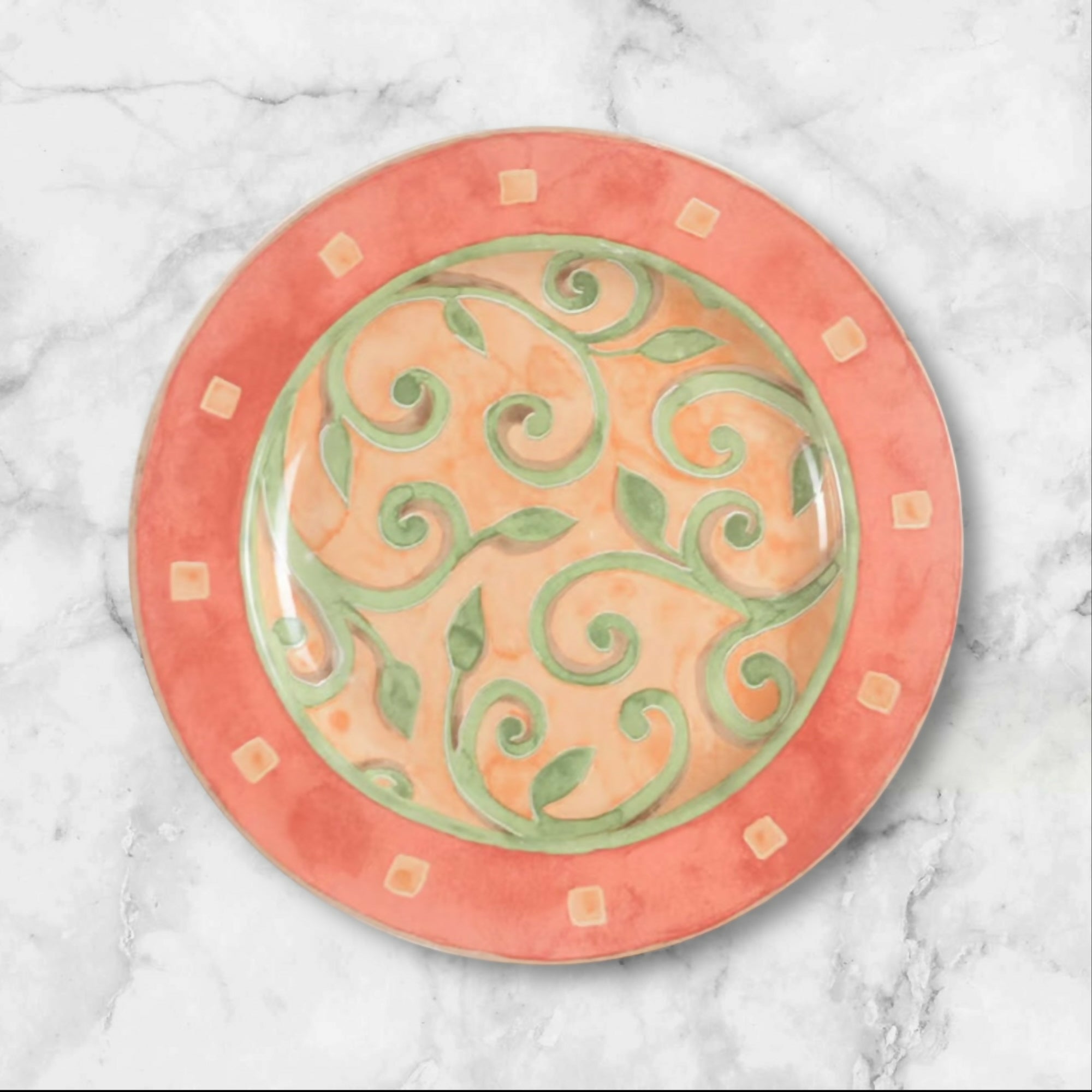 Interiors PTS Catalina Salad Plates | Set of 4 | Excellent Condition