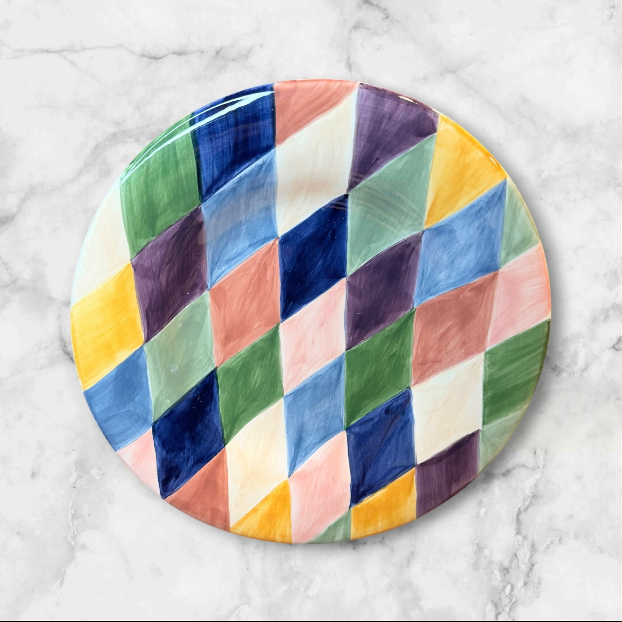 Tabletops Unlimited Carnival Dinner & Salad Plates | Set of 8 | Great Condition