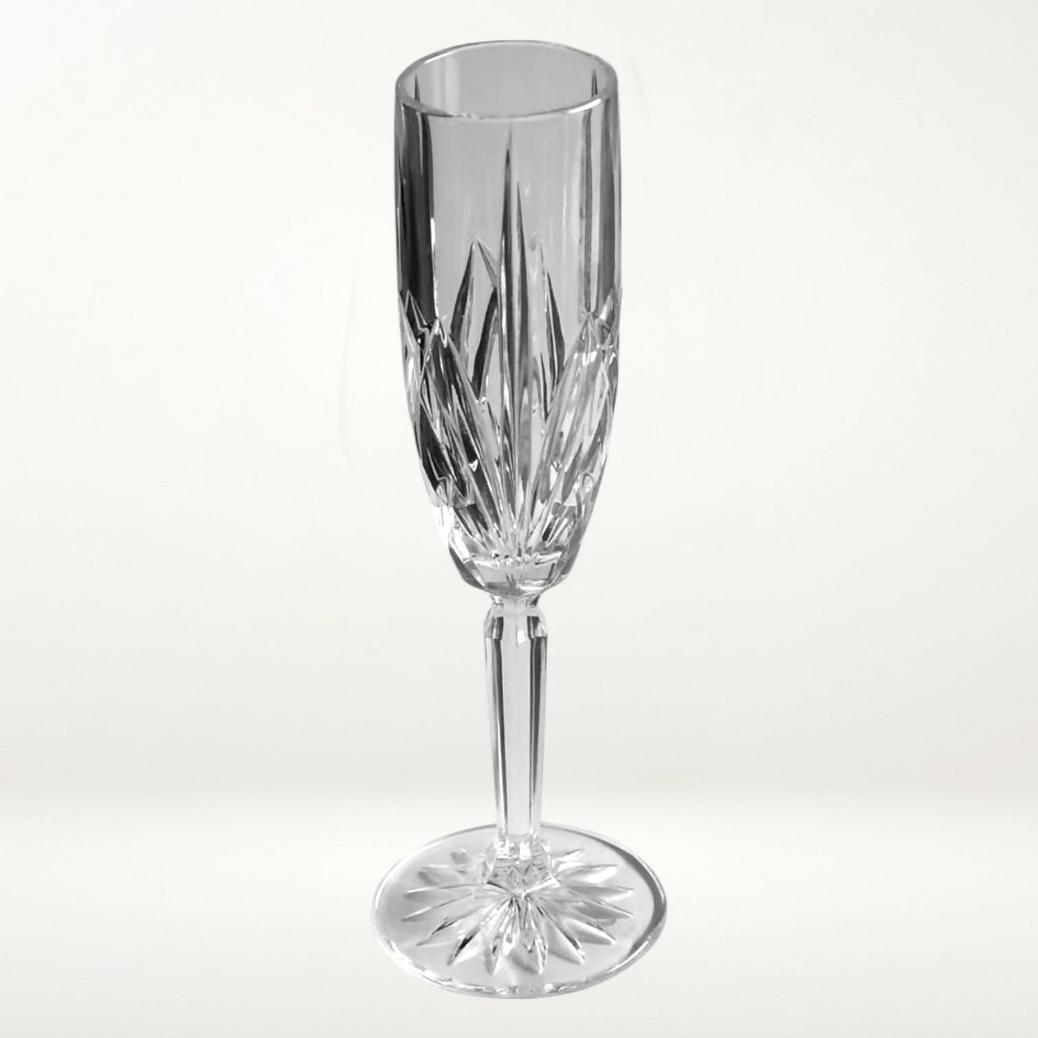 Waterford Brookside Cut Crystal Champagne Flutes | Set of 2 | Excellent Condition
