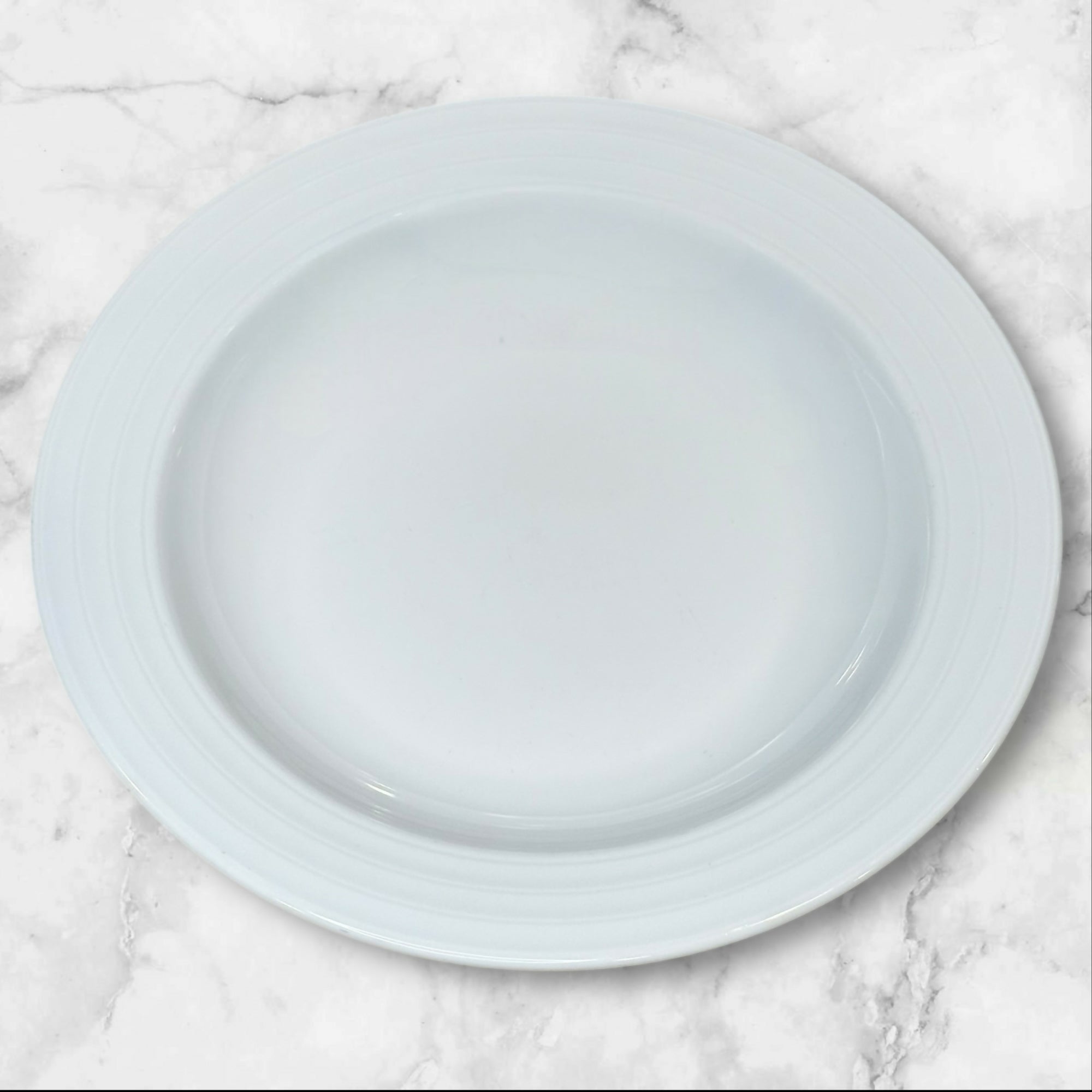 Crate & Barrel Roulette White Low Bowls | Set of 4 | Excellent Condition