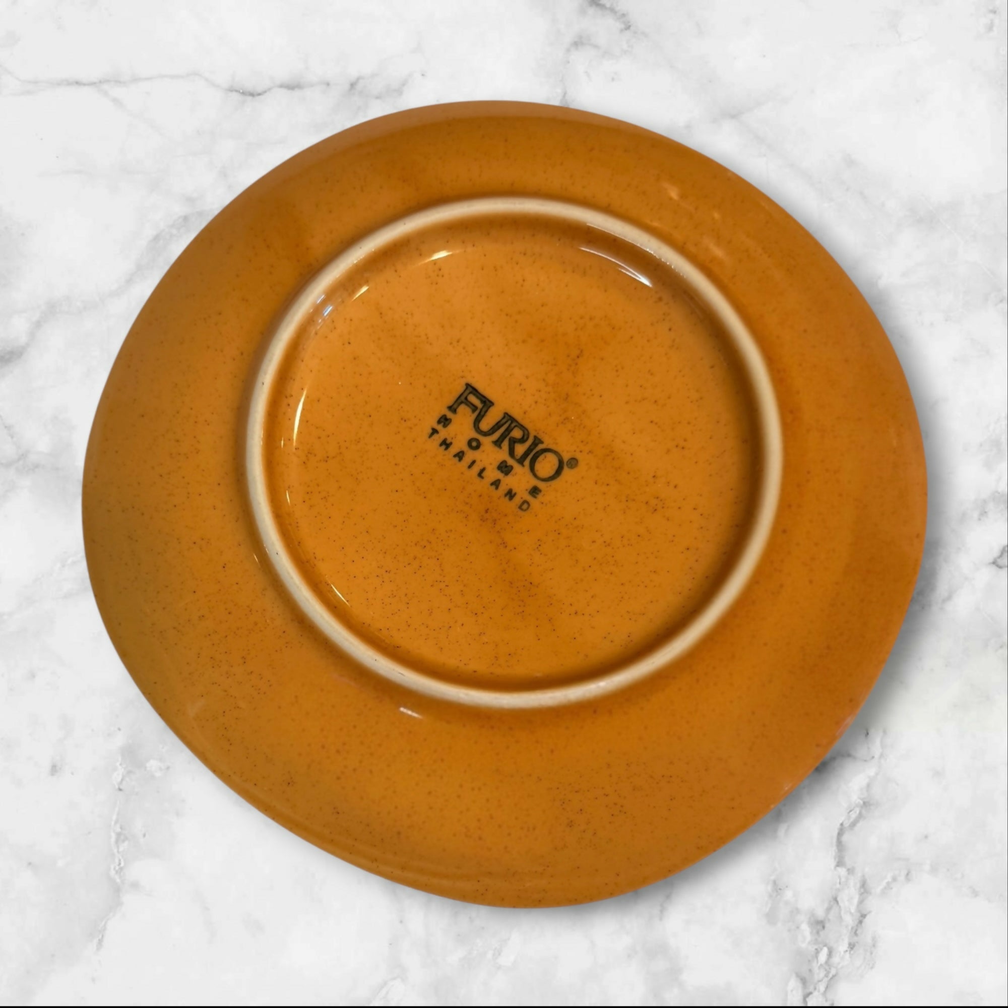 Furio FUO54 Honey Gold Salad Plates | Set of 4 | Excellent Condition