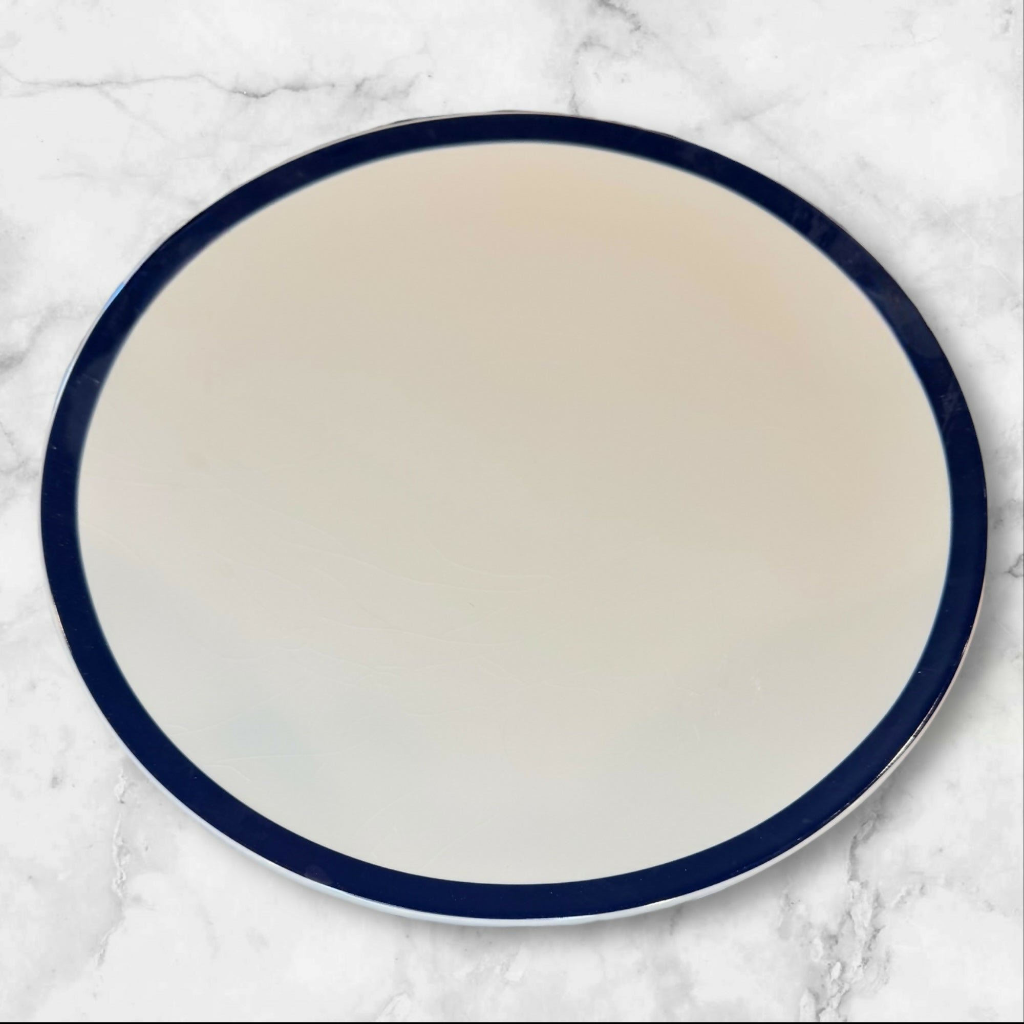 Lenox Kate Spade Sag Harbor Navy Dinner Plates | Set of 6 | Good Condition