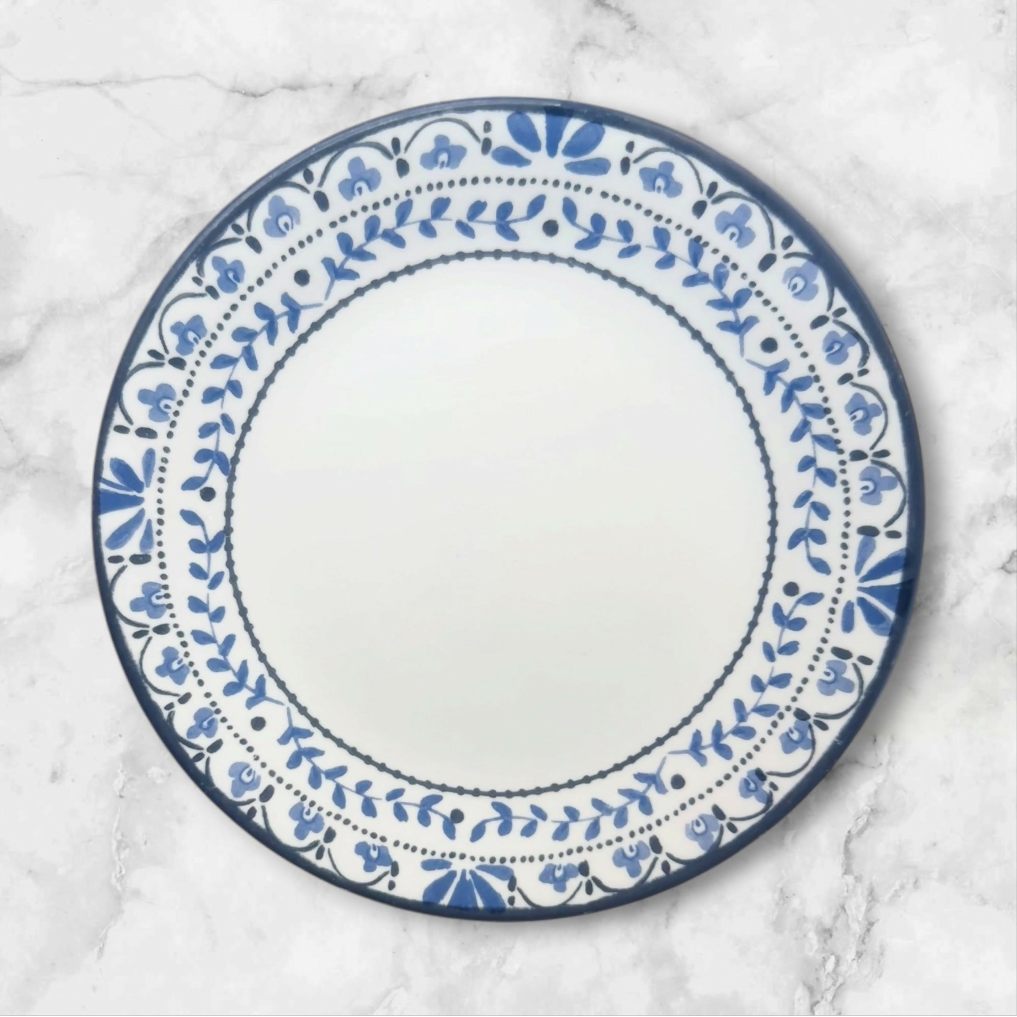 Corelle Portofino Luncheon Plates Set of 6 Great Condition