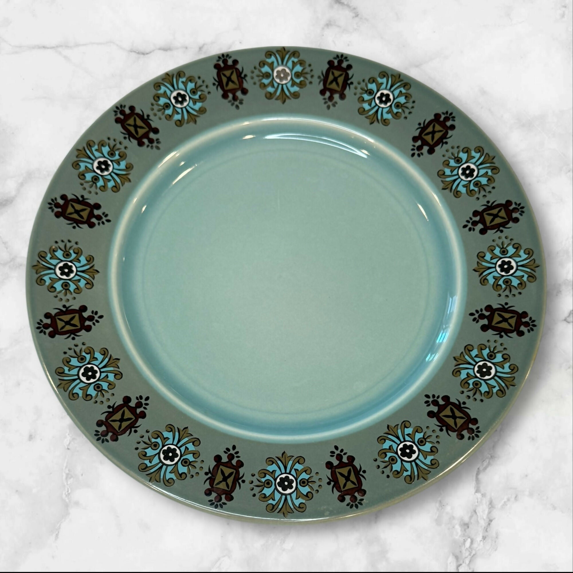 Taylor Smith & Taylor Matador Dinner Plates | Set of 2 | Excellent