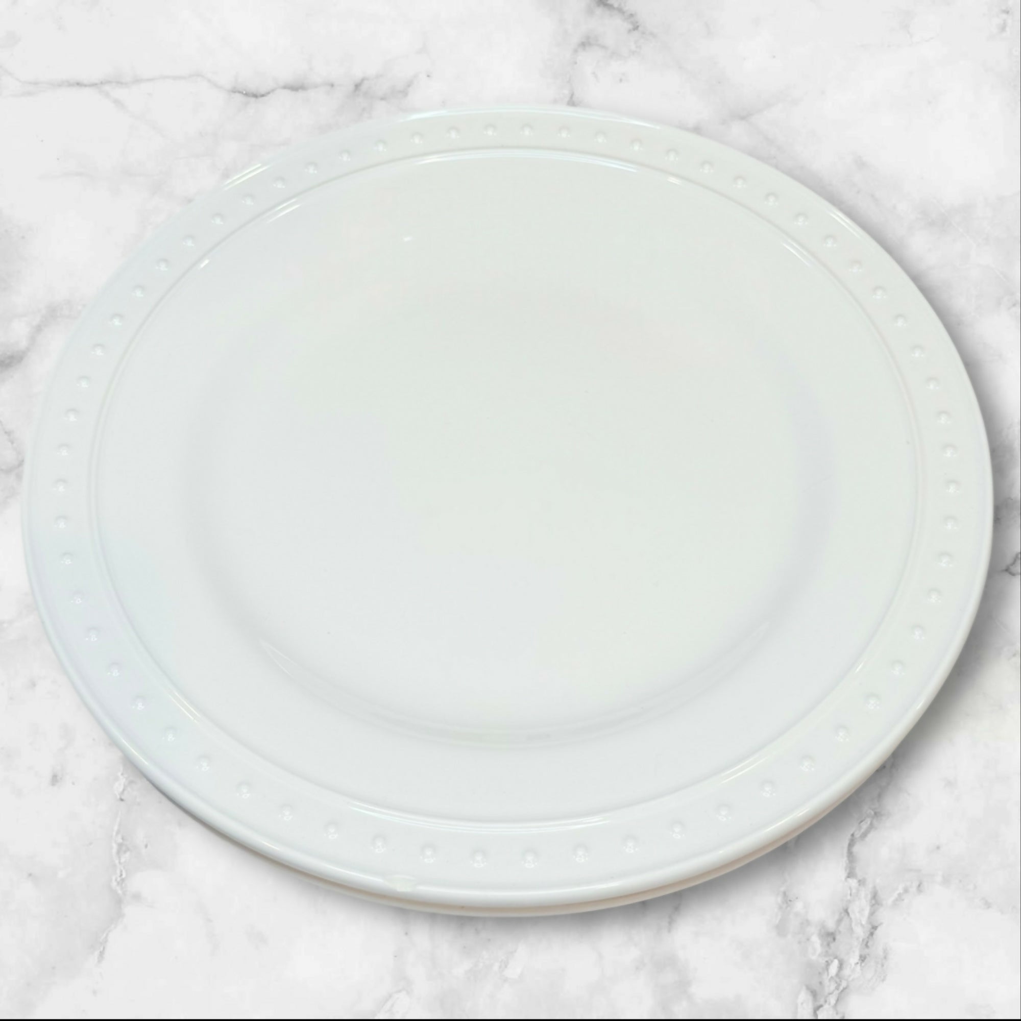 World Market Nantucket Dinner Plates | Set of 5 | Great Condition