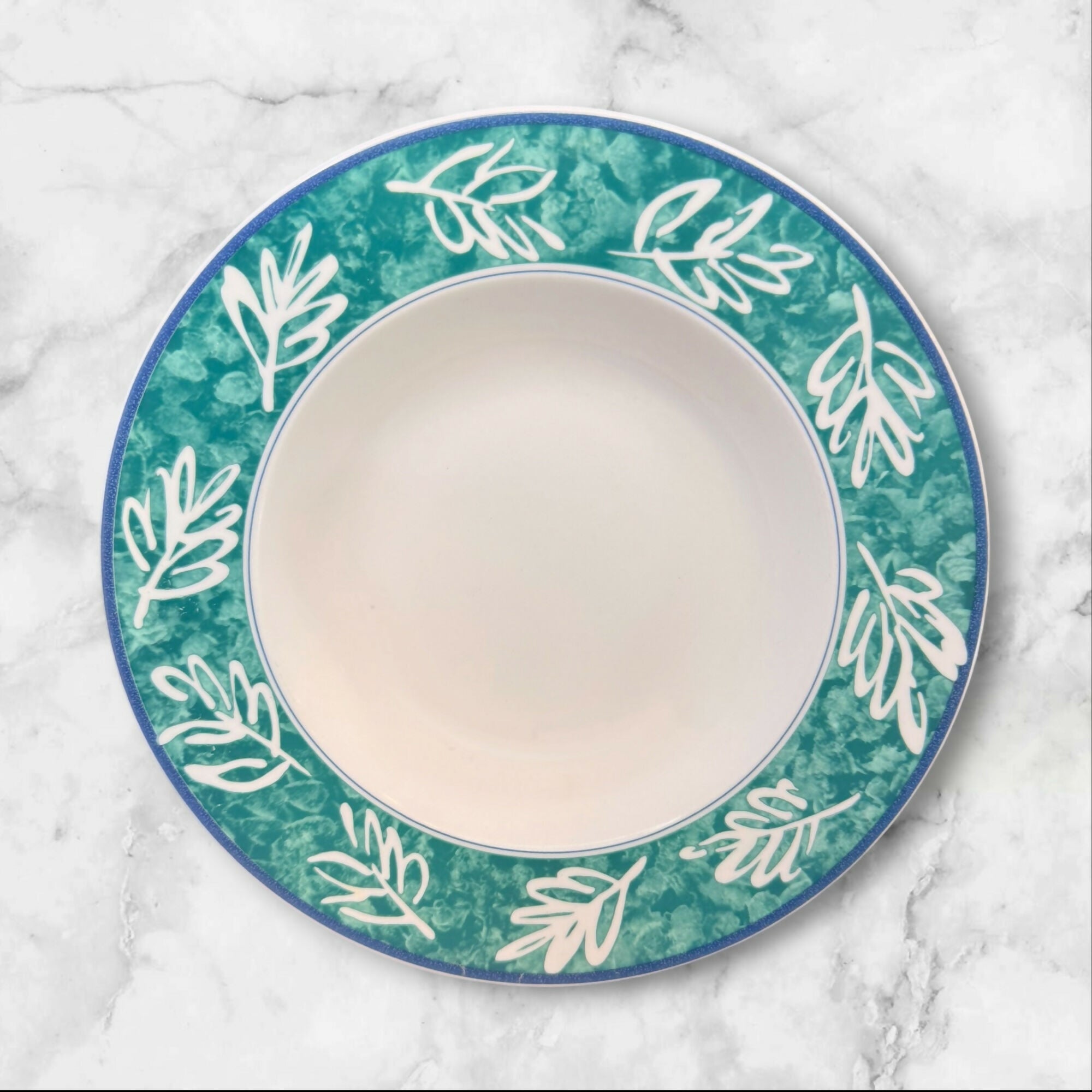 Mikasa Leaf Song Rim Soup Bowls | Set of 4 | Gently Used