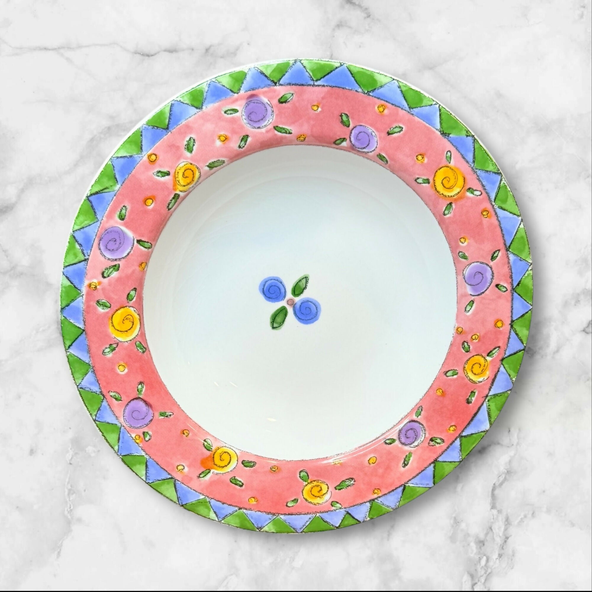 Sango Sweet Shoppe Rim Soup Bowls Set of 4 | Great Condition