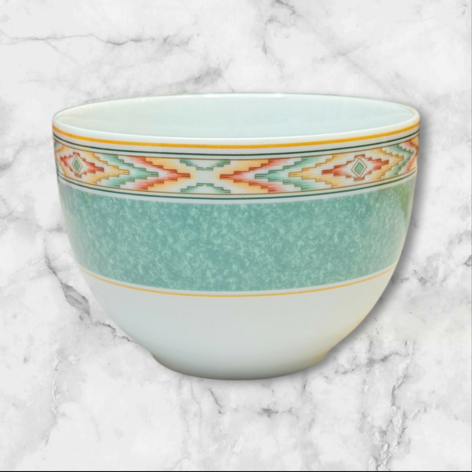Wedgwood Aztec Stoneware Creamer & Sugar Bowl Set | Portugal | Excellent Condition