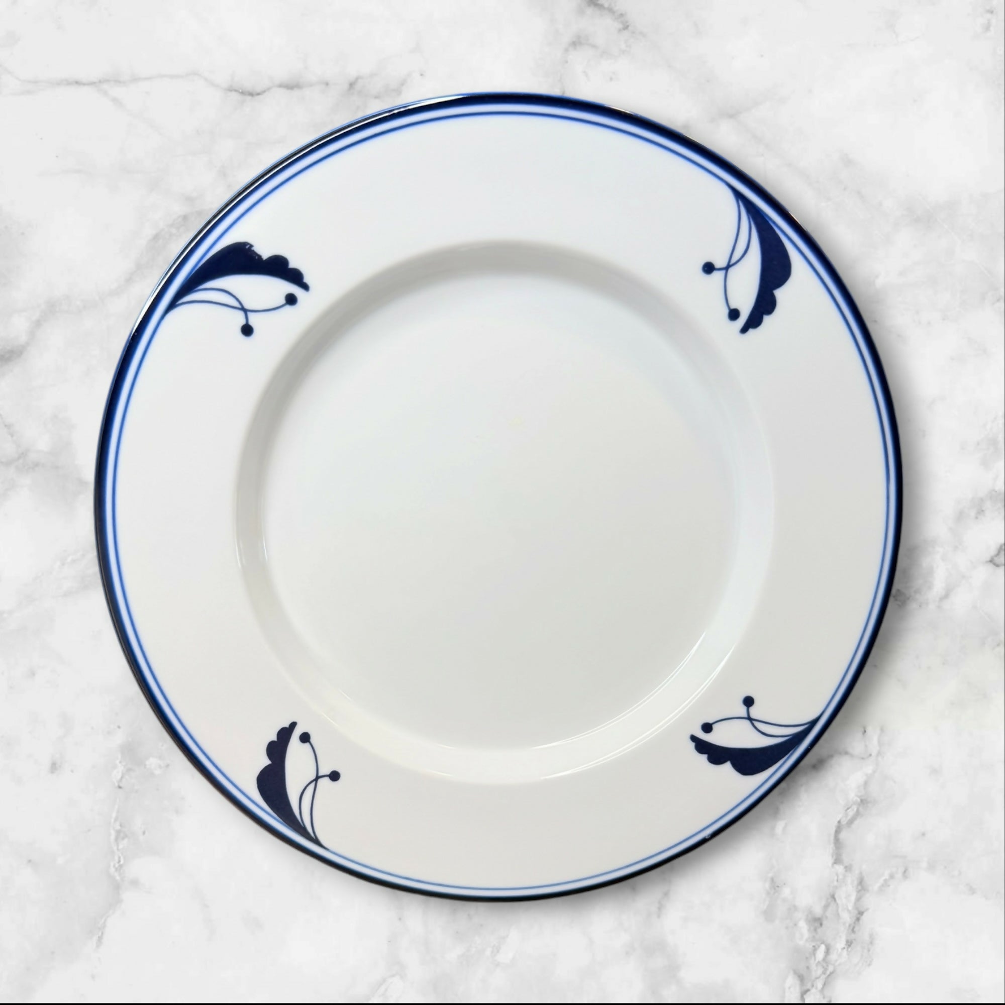 Dansk Bayberry Blue Salad Plates | Set of 2 | Excellent Condition