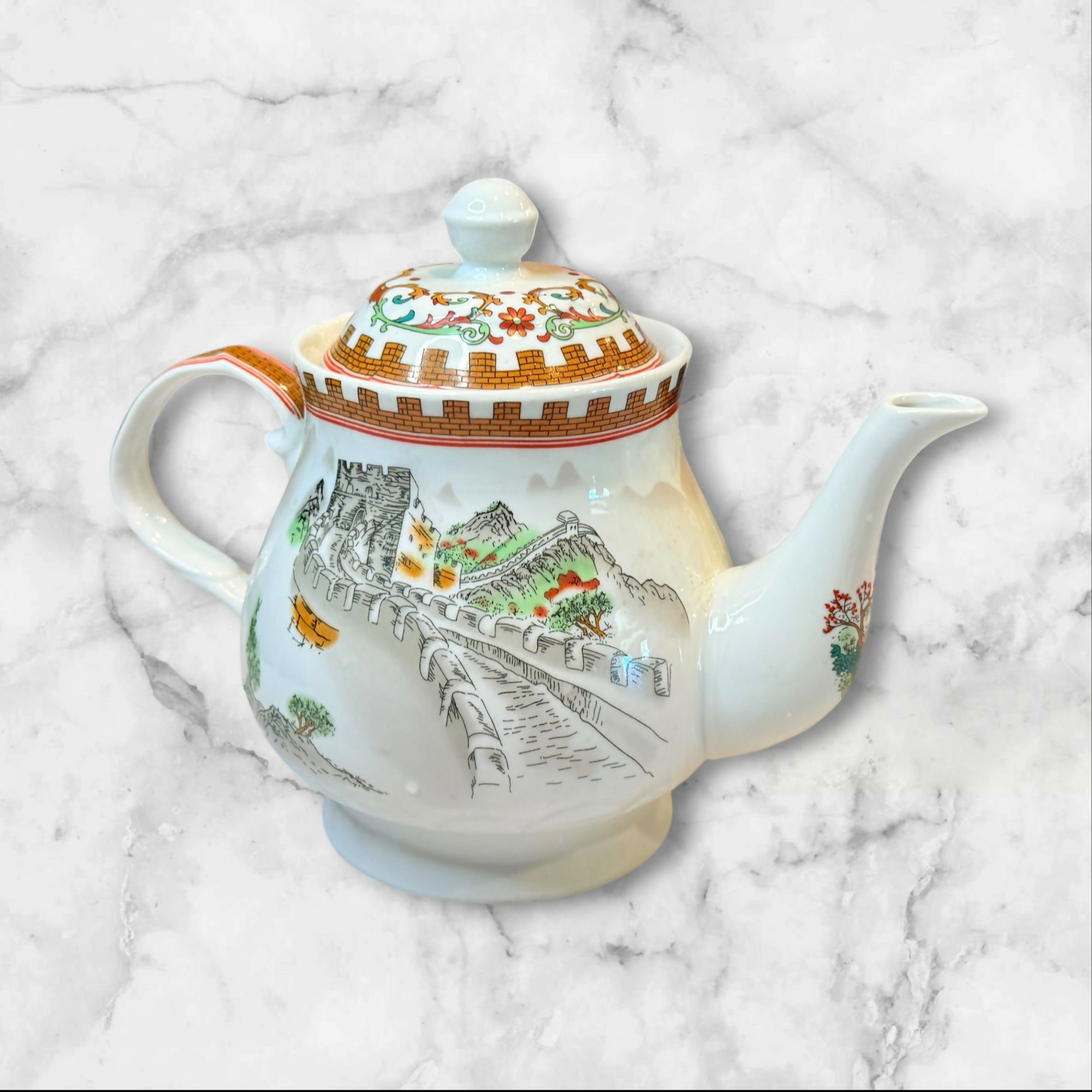 Yifaciyi Great Wall Porcelain Teapot | Lidded Tea Pot | Great Condition