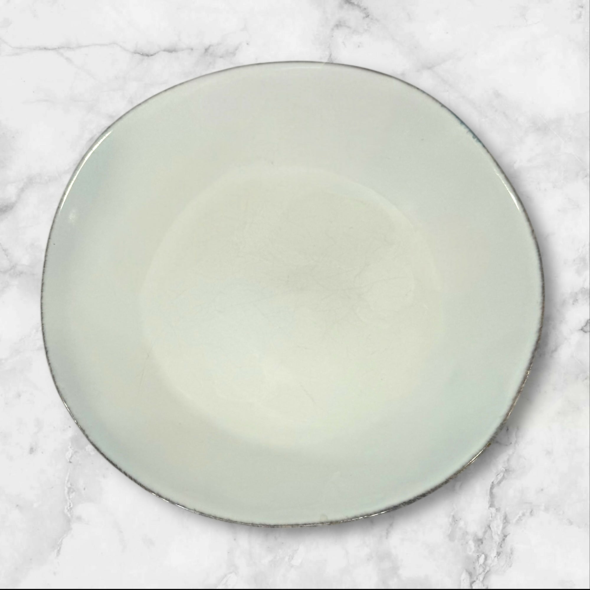 Crate & Barrel Marin White Dinnerware Set | 8pc | Portugal | Great Condition