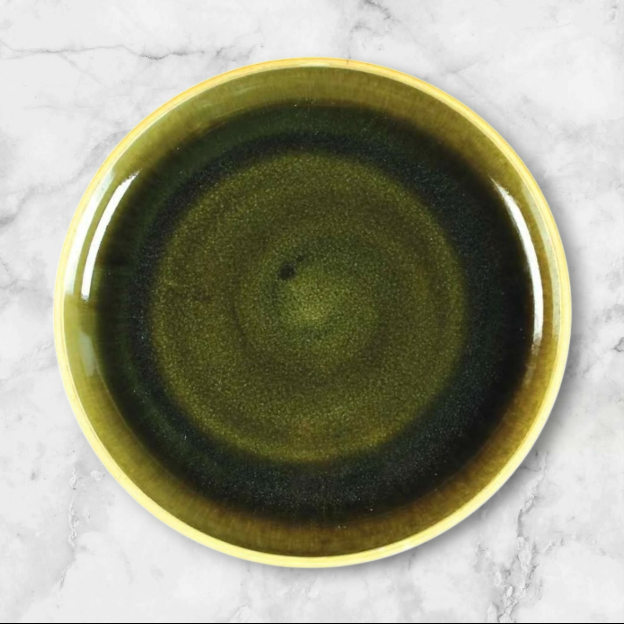 Sango Flair Ebony Dinner Plates Set of 4 | Vintage Stoneware | Good Condition