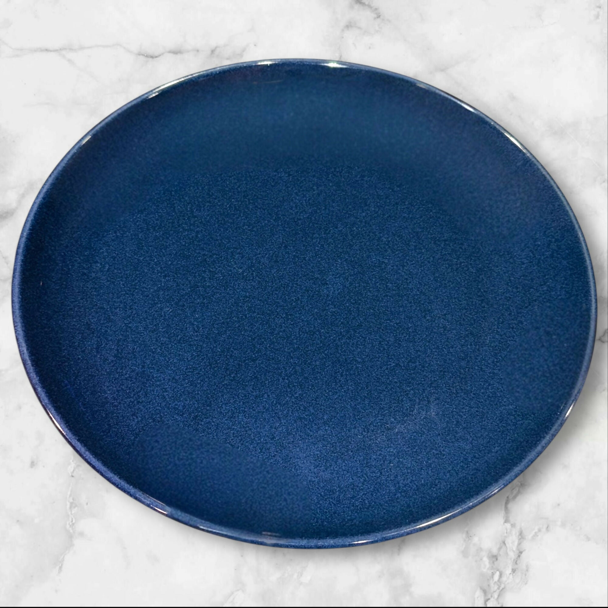 Crate & Barrel Coast Blue Dinner Plates | Set of 5 | 11 3/8” | Great Condition