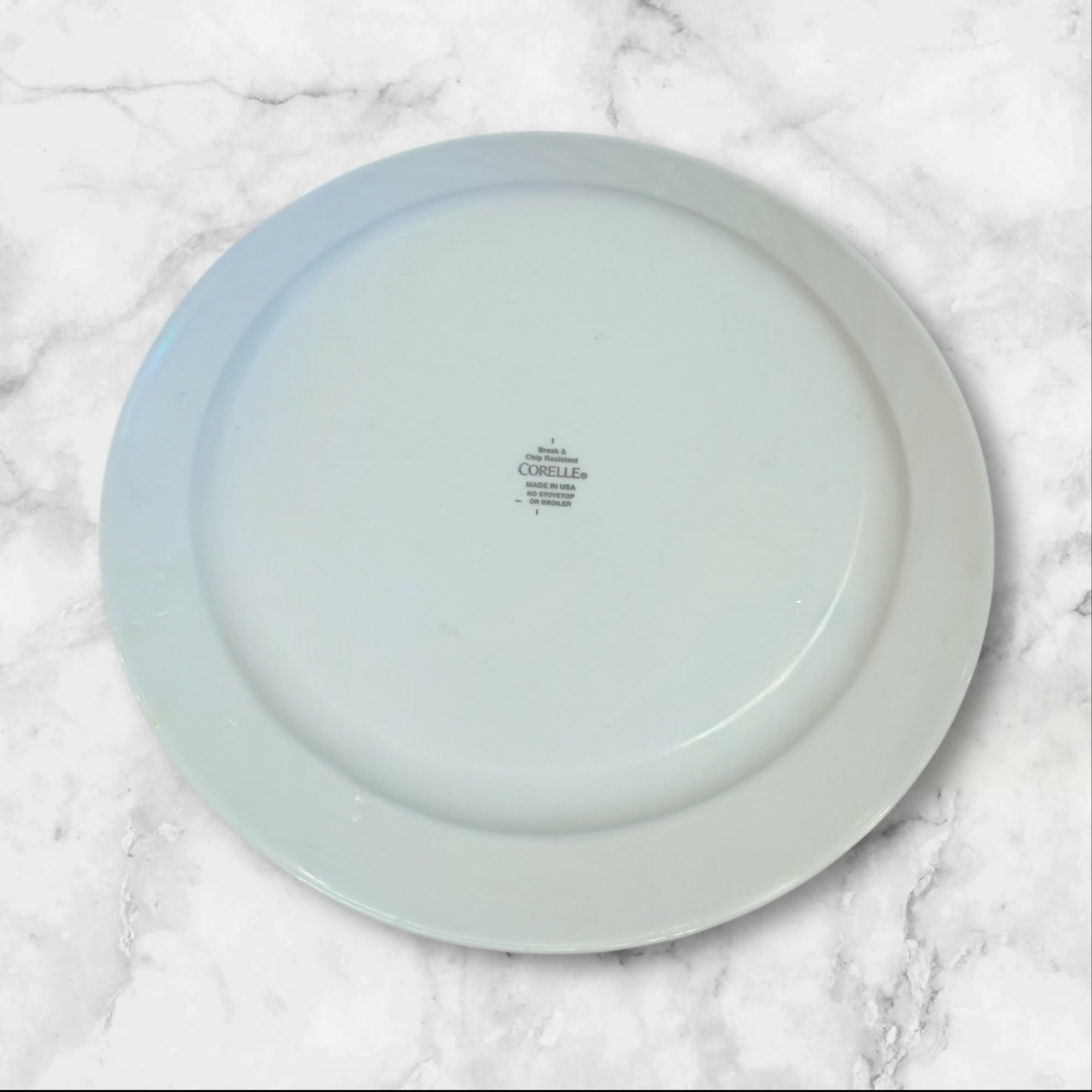 Corelle Enhancements White Dinner Plates | Set of 6 | Great
