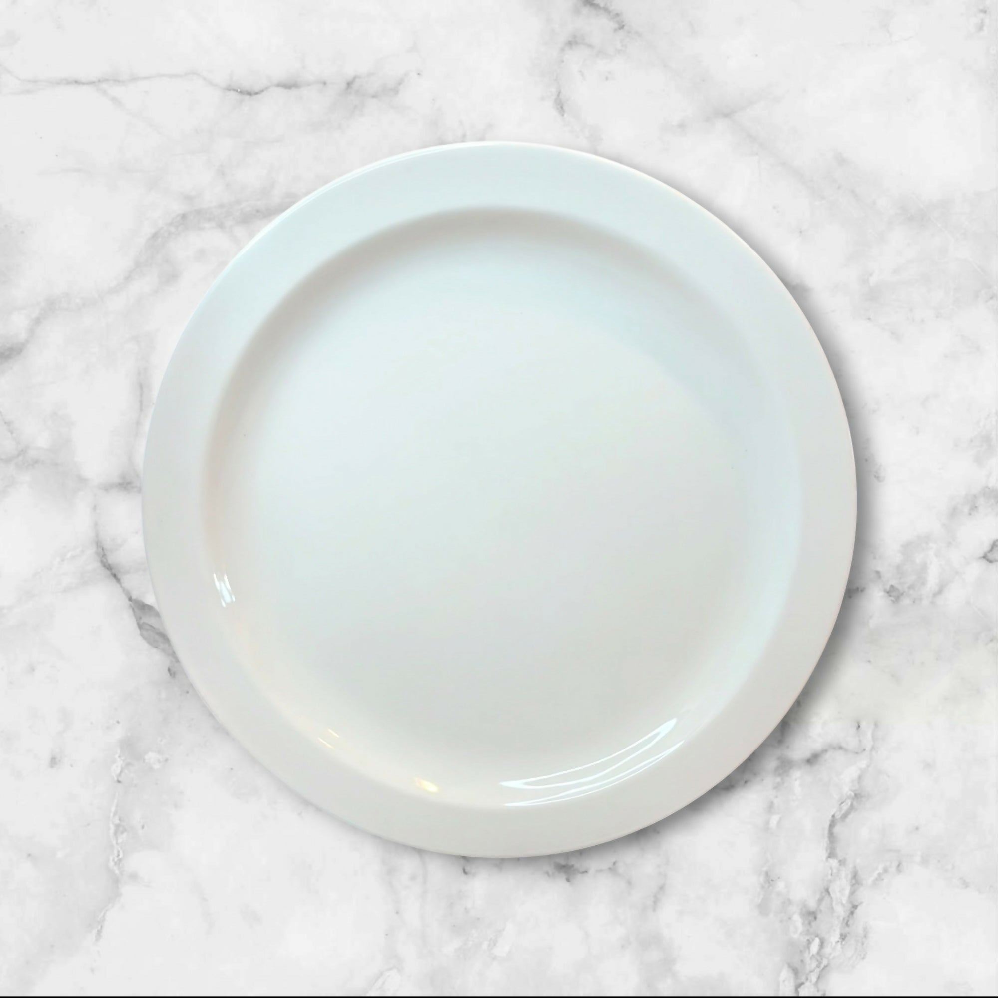 W.R. Midwinter Stonehenge White Dinner Plates | Set of 4 | Excellent Condition