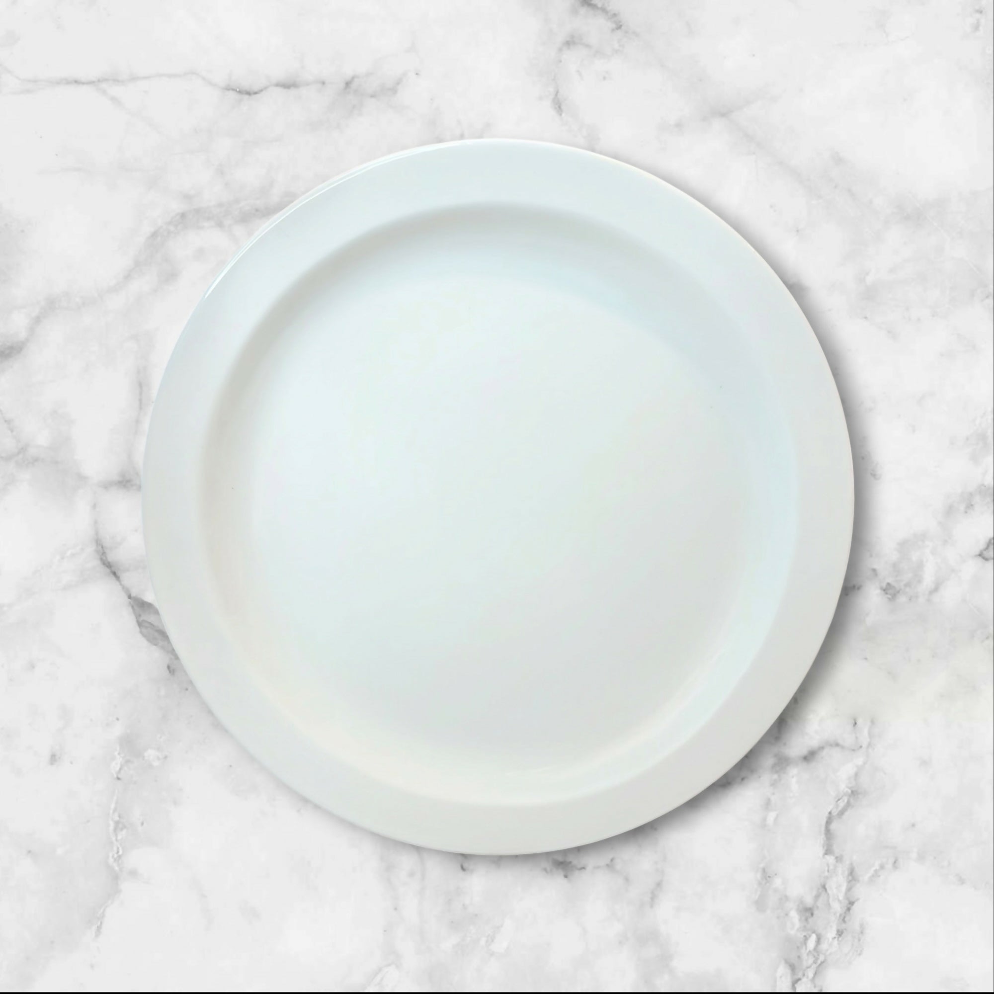 W.R. Midwinter Stonehenge White Dinner Plates | Set of 4 | Excellent Condition